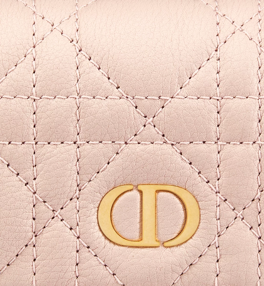 Replicate Dior Caro Glycine Wallet(1:1 replica)