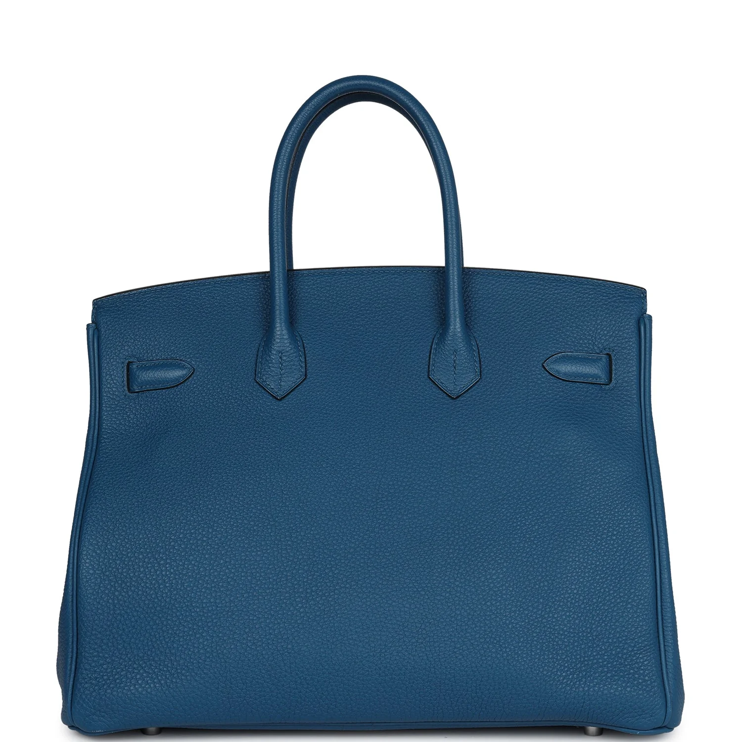 Replicate Hermes Birkin 35 Bleu de Galice Togo Palladium Hardware(1:1 replica)