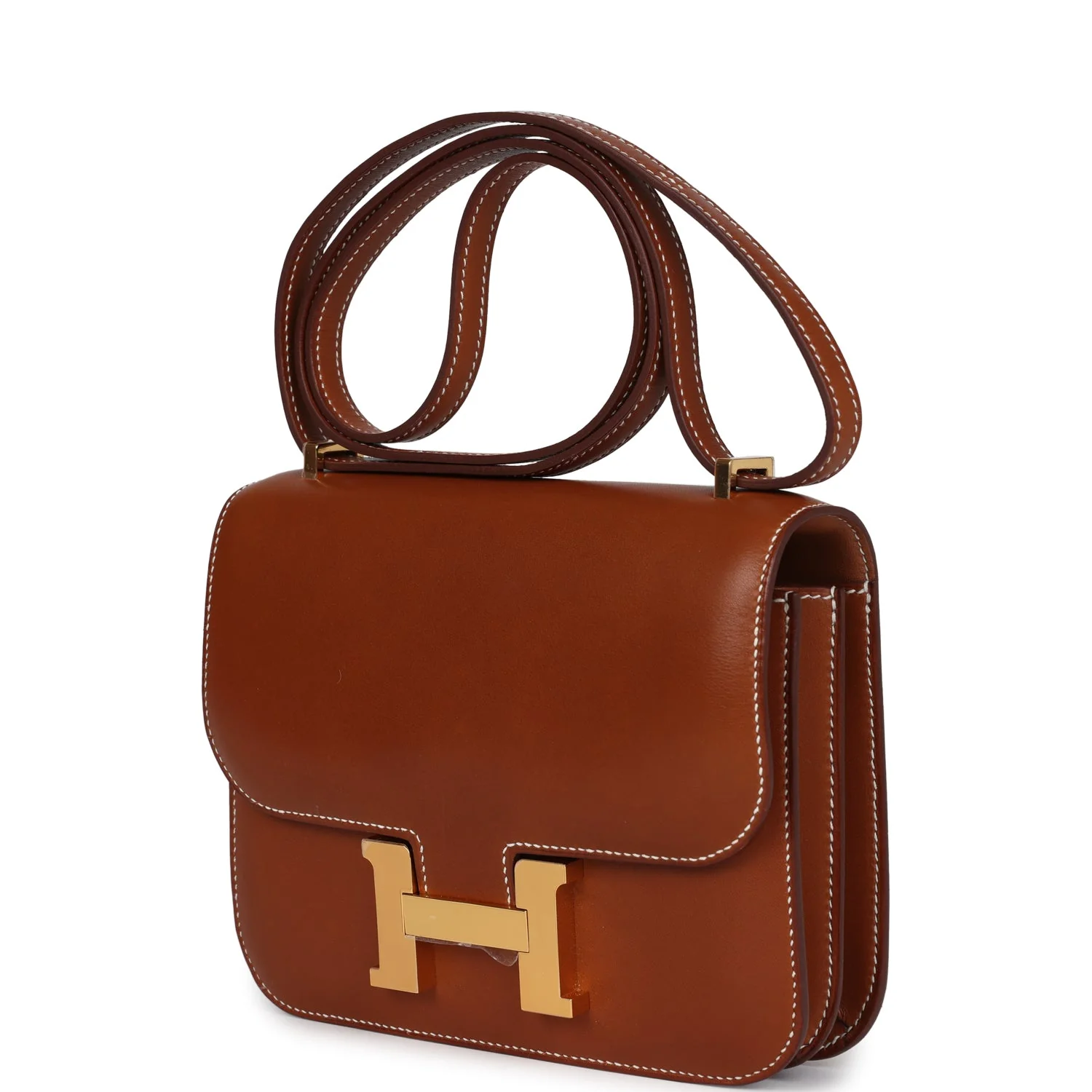 Replicate Hermes Constance 18 Fauve Barenia Gold Hardware(1:1 replica)