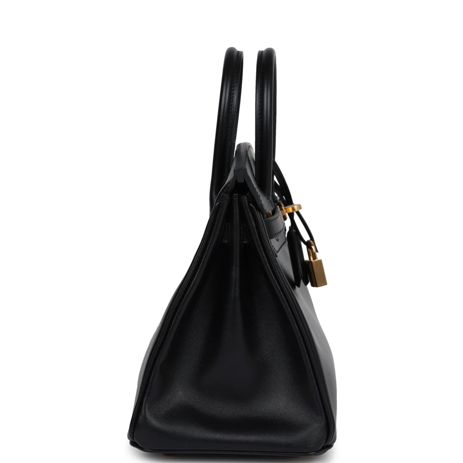 Replicate Hermes Birkin 25 Black Box Gold Hardware(1:1 replica)