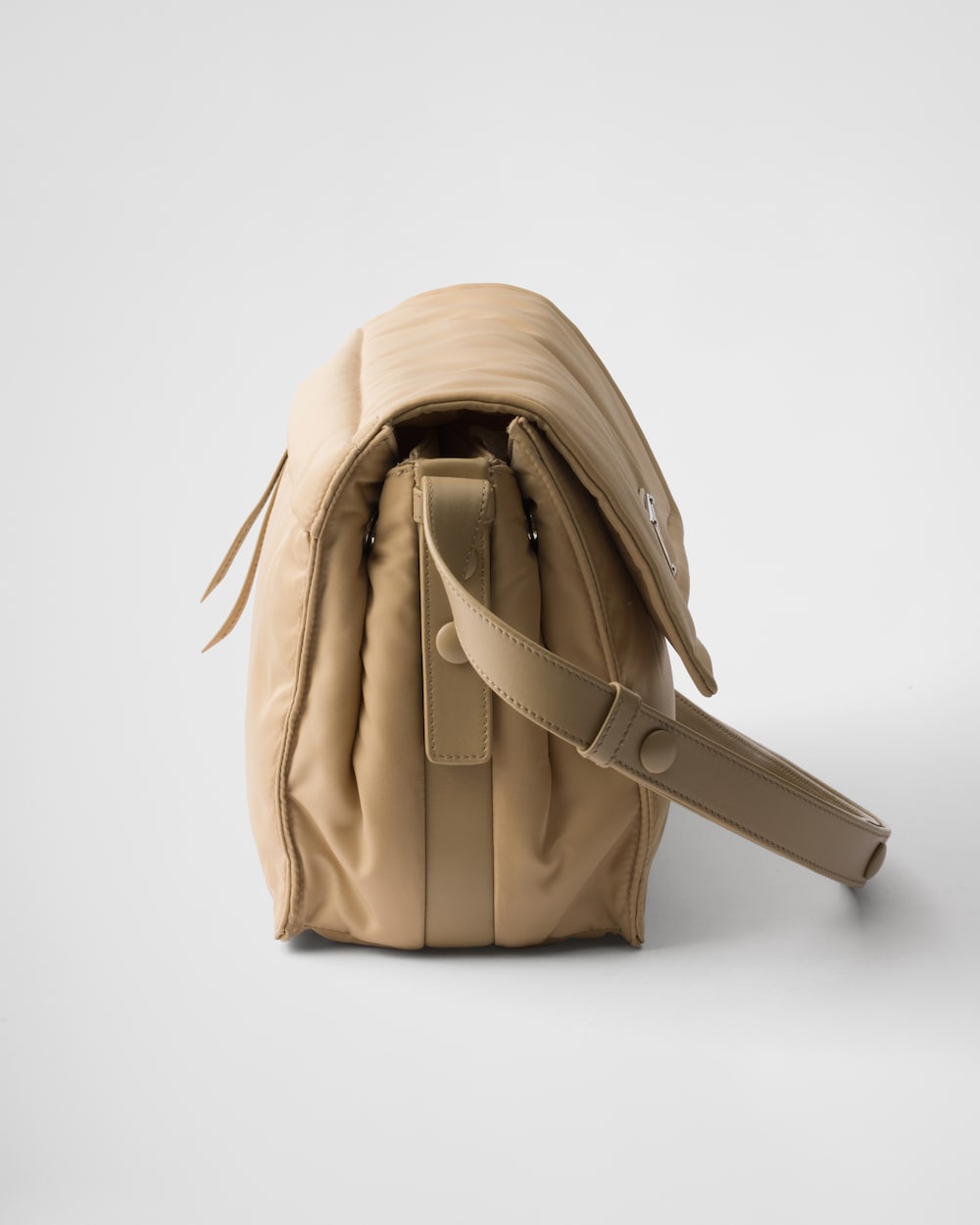 Replicate Medium Padded Re-Nylon Shoulder Bag(1:1 replica)