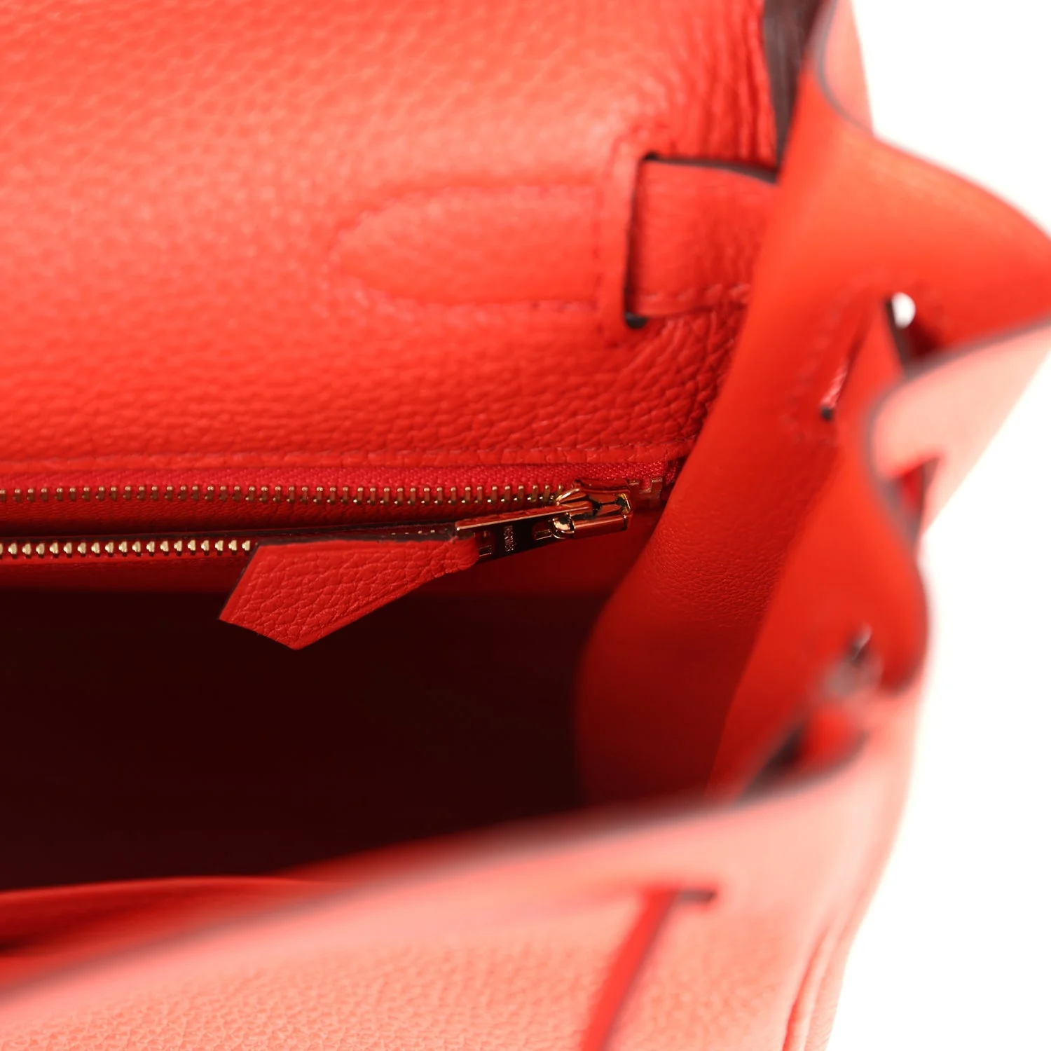 Replicate Hermes Kelly Retourne 28 Capucine Togo Gold Hardware(1:1 replica)