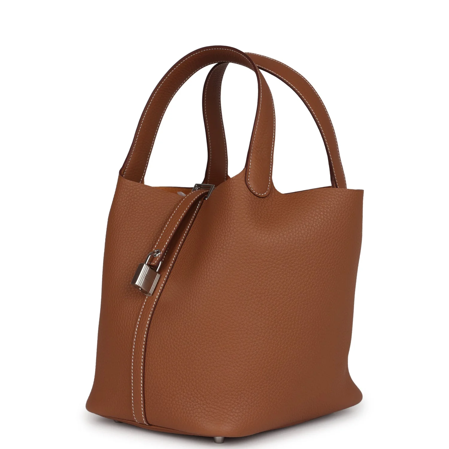 Replicate Hermes Picotin Lock 22 Gold Clemence Palladium Hardware(1:1 replica)