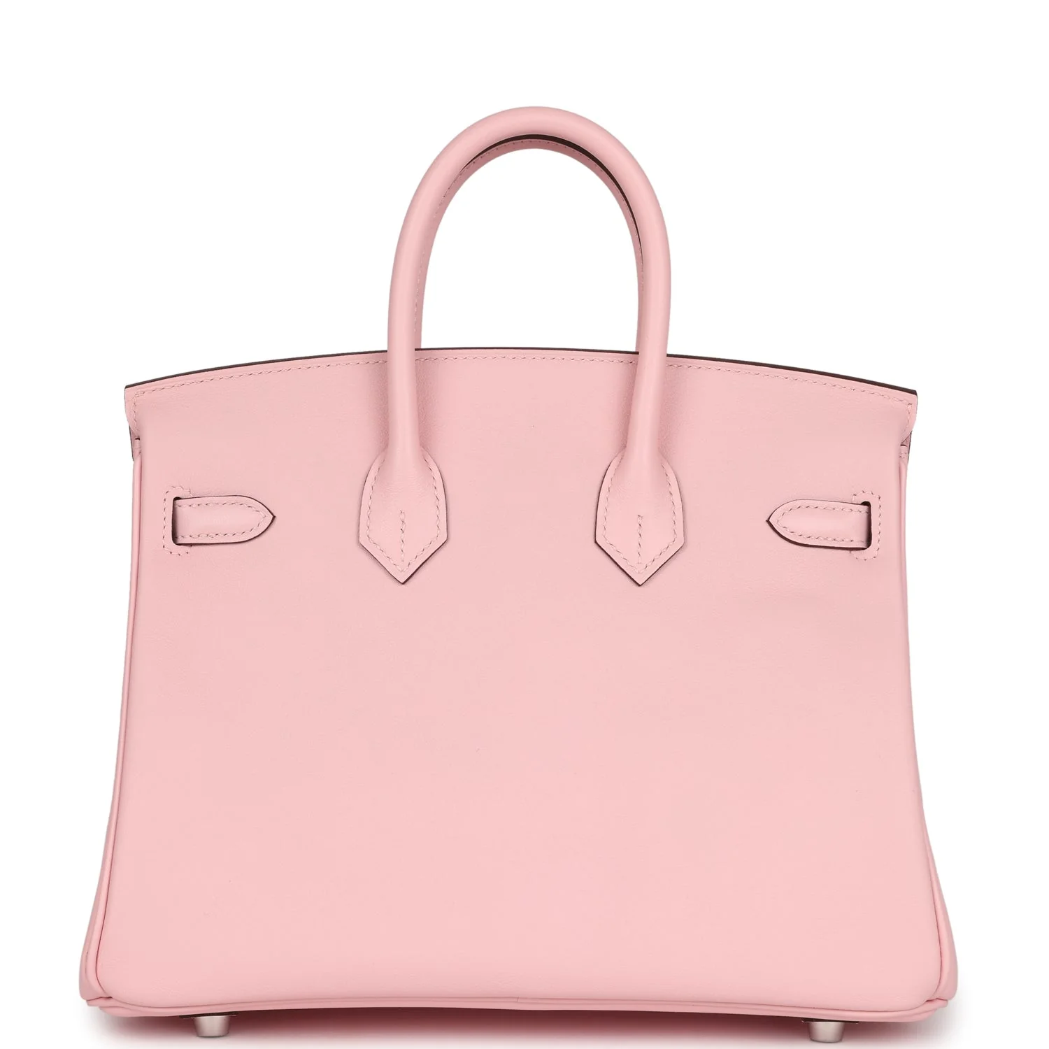Replicate Hermes Birkin 25 Rose Sakura Swift Palladium Hardware(1:1 replica)