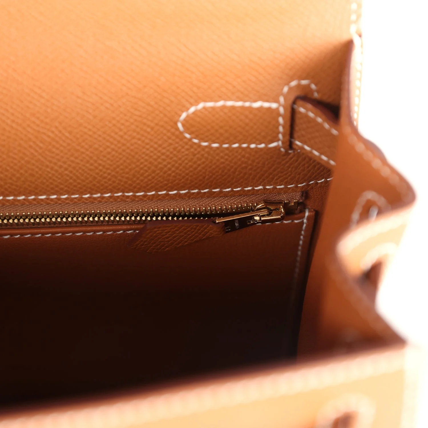 Replicate Hermes Kelly Sellier 28 Gold Epsom Gold Hardware(1:1 replica)