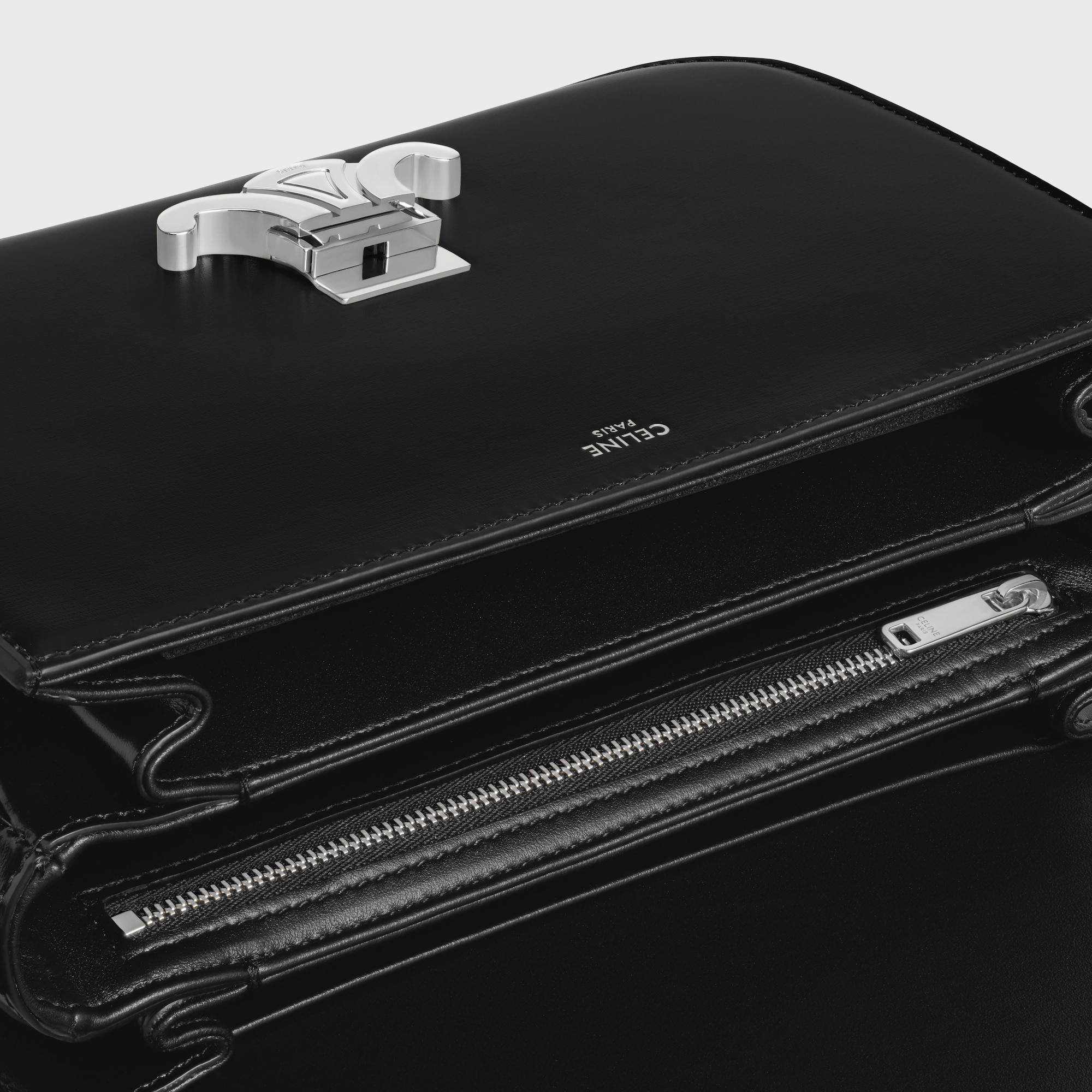 Replicate CLASSIQUE TRIOMPHE BAG IN SHINY CALFSKIN(1:1 replica)