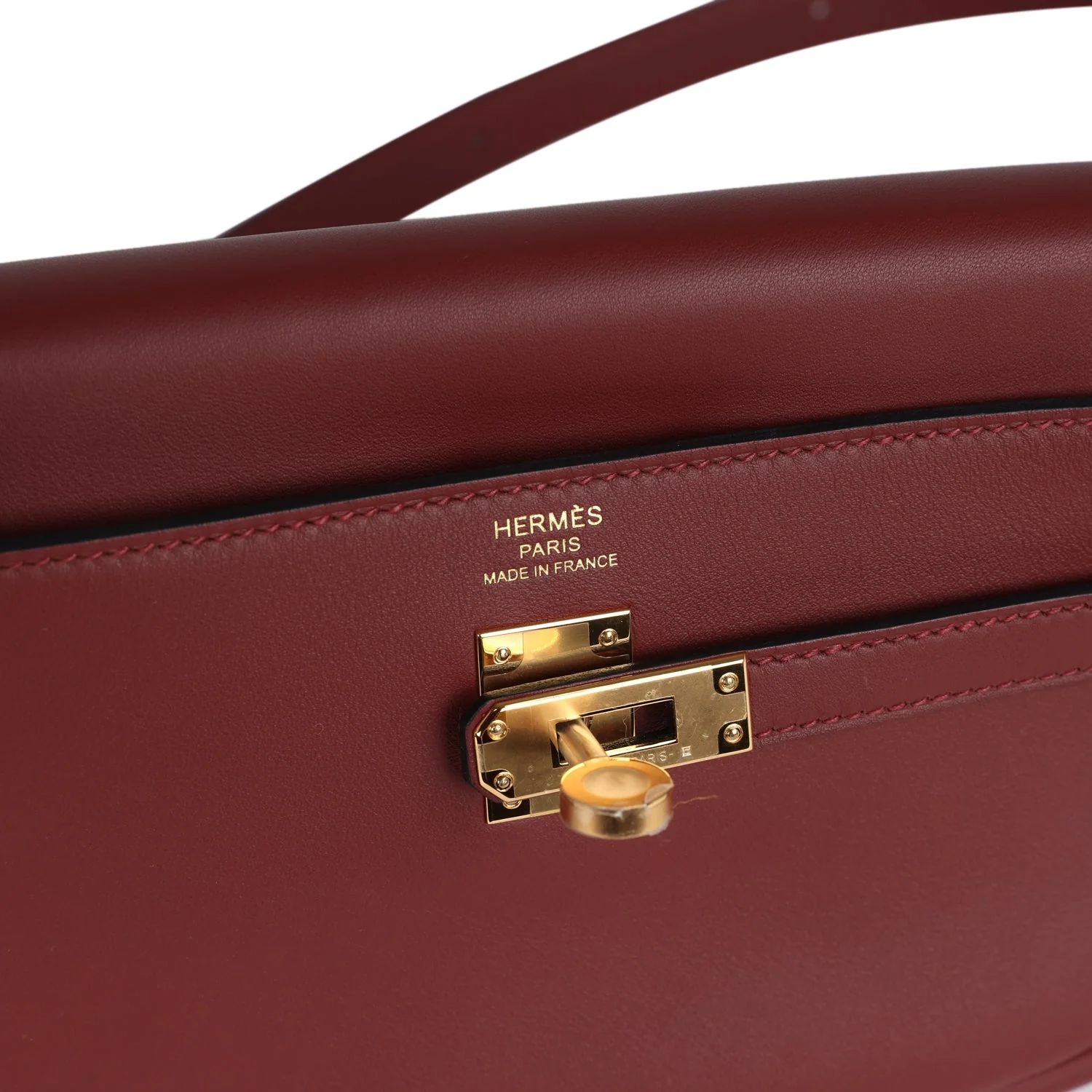 Replicate Hermes Kelly Moove Rouge H Swift Gold Hardware(1:1 replica)