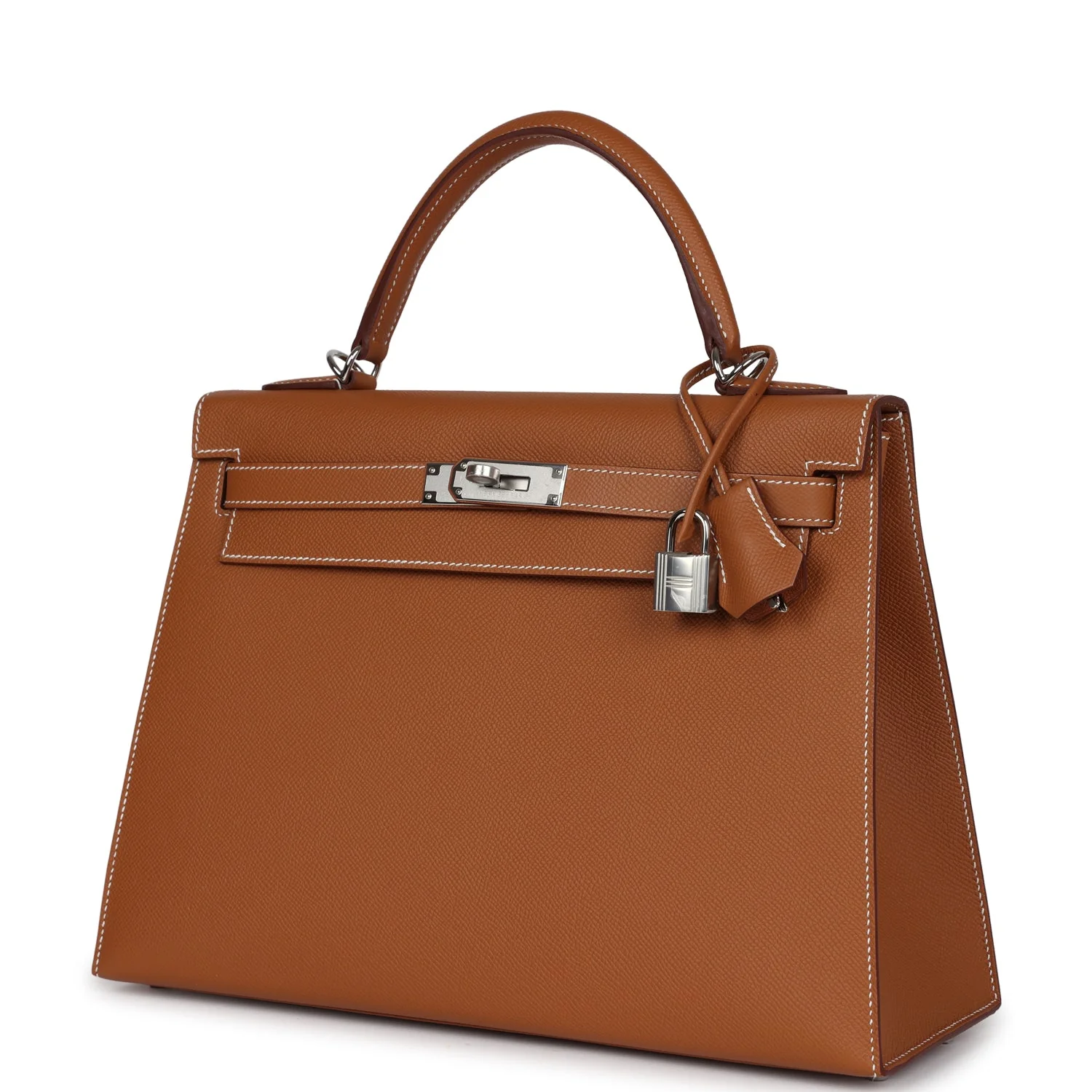 Replicate Hermes Kelly Sellier 32 Gold Epsom Palladium Hardware(1:1 replica)