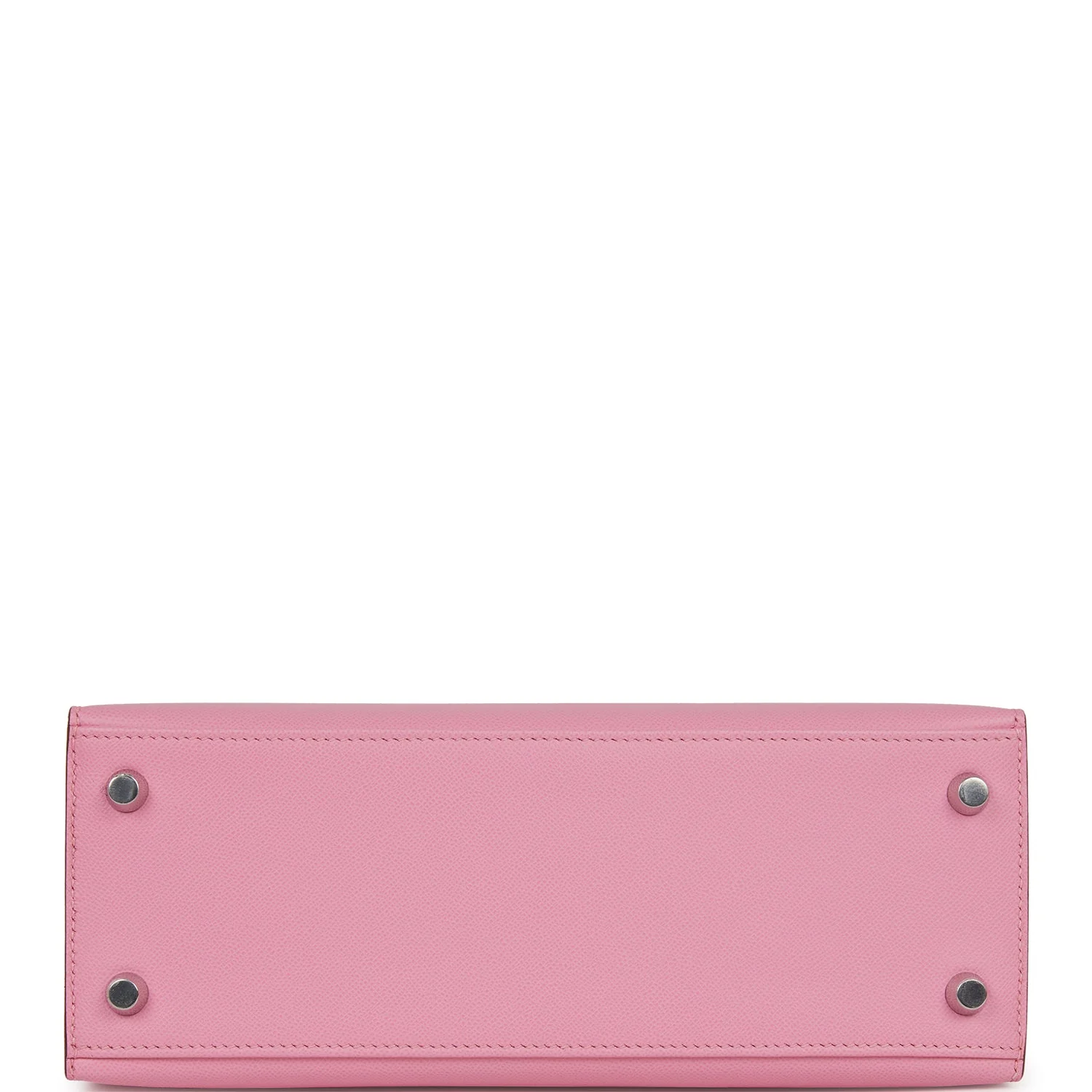 Replicate Hermes Kelly Sellier 25 Pink 5P Verso Madame Palladium Hardware(1:1 replica)