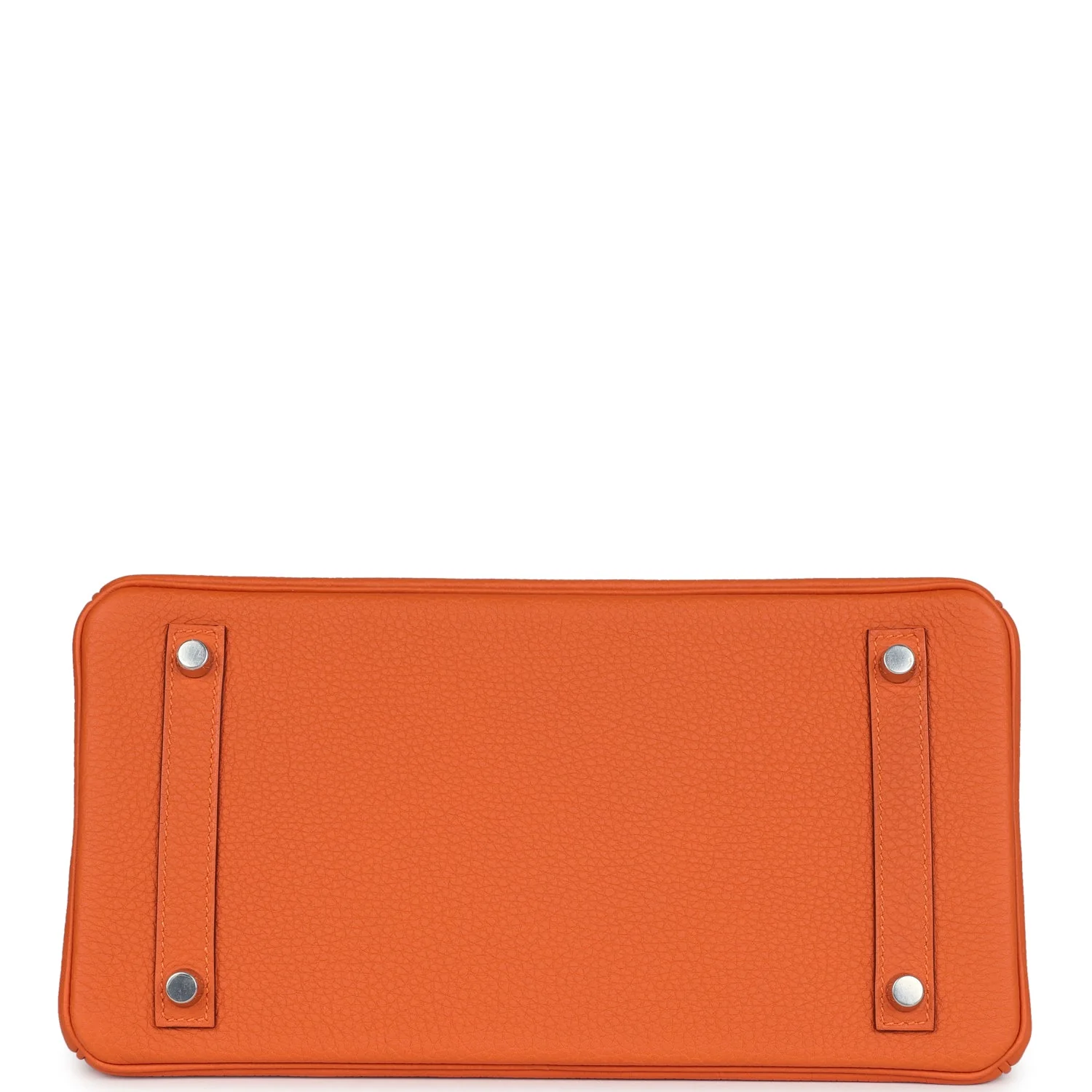Replicate Hermes Birkin 30 Orange Togo Palladium Hardware(1:1 replica)