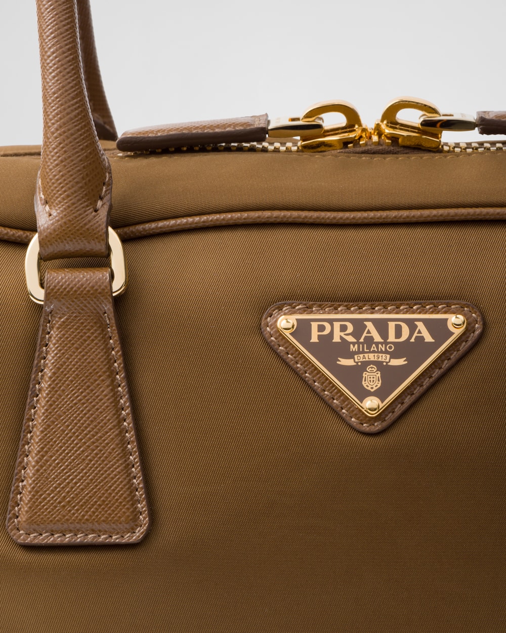 Replicate Prada Re-Edition 1978 Large Re-Nylon and Saffiano Leather Two-Handle Bag(1:1 replica)