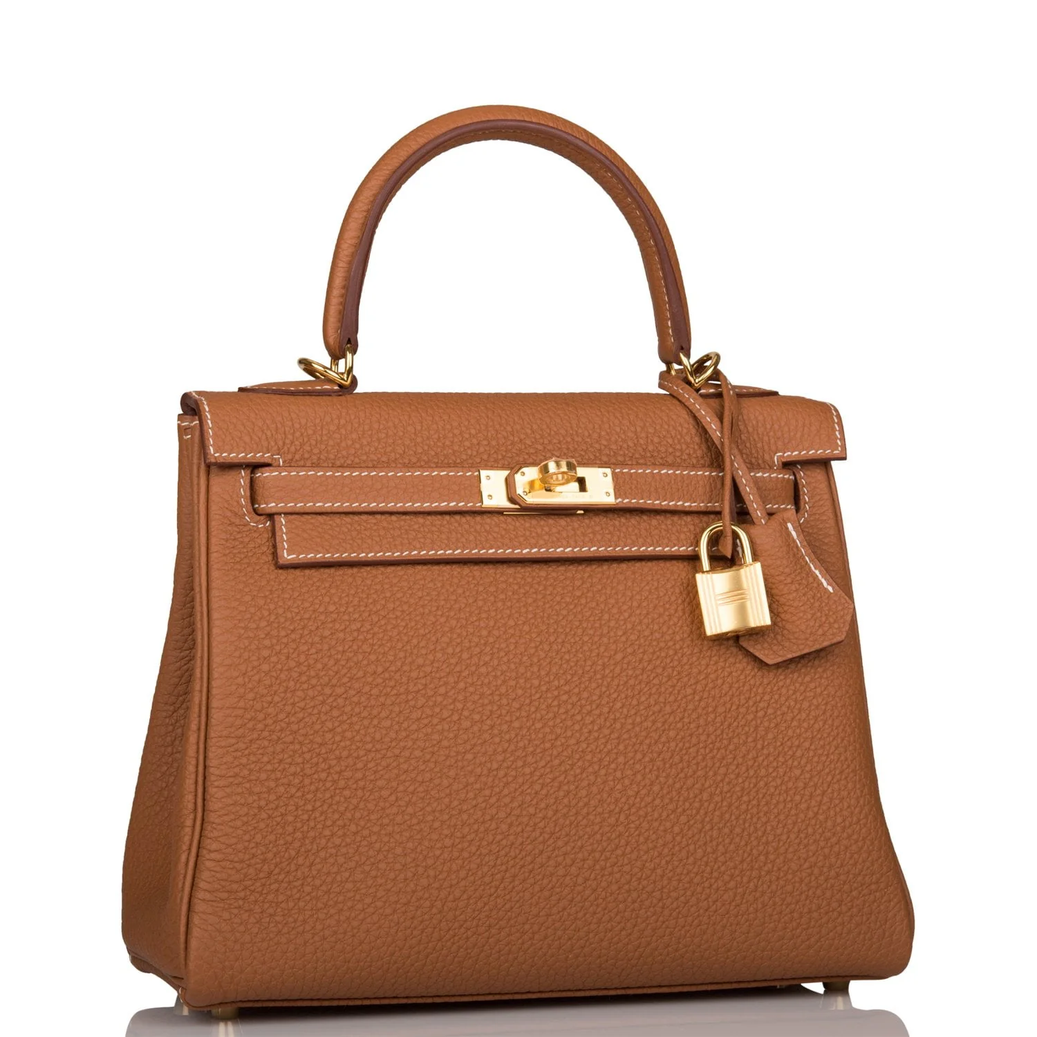 Replicate Hermes Kelly Retourne 25 Gold Togo Gold Hardware(1:1 replica)
