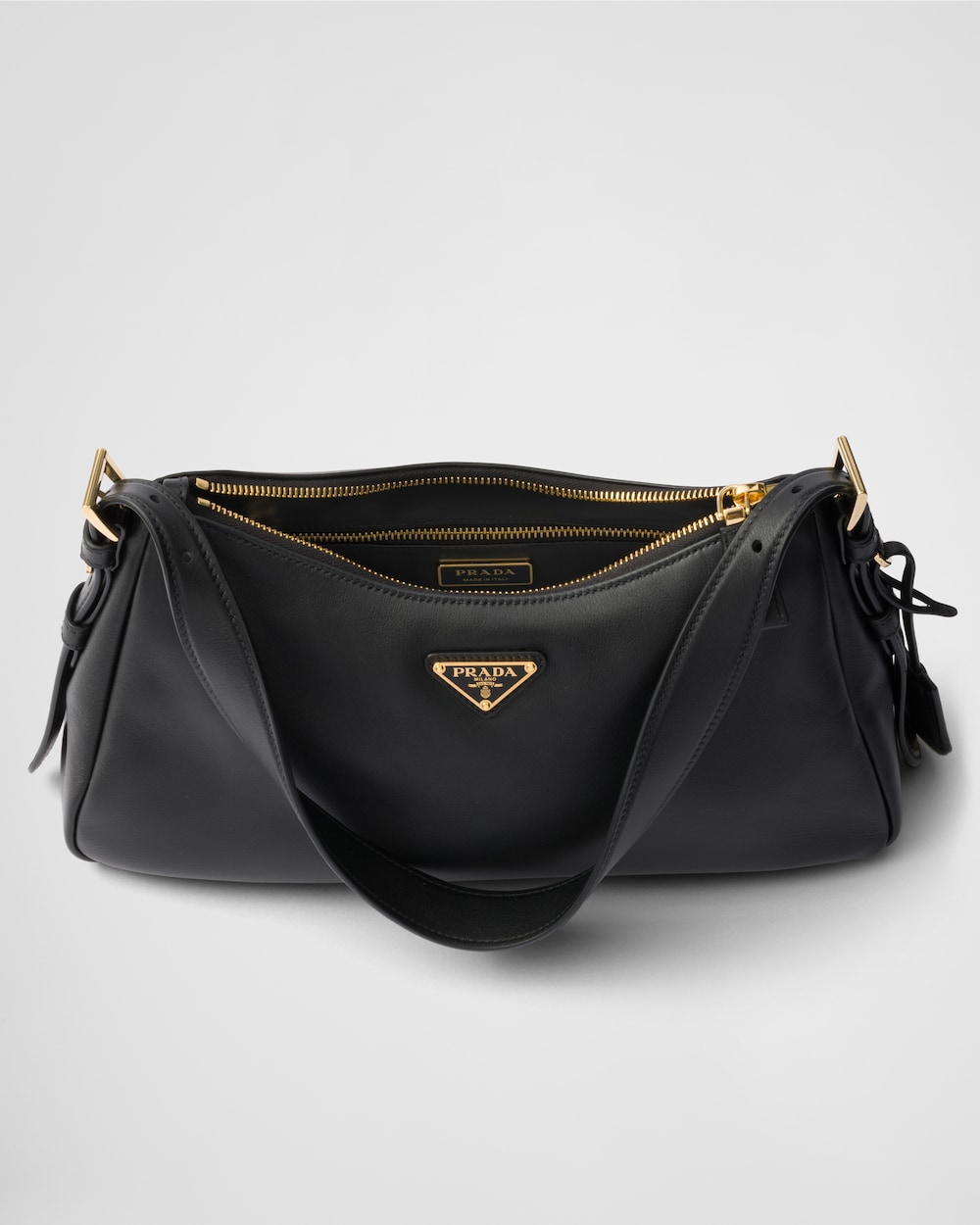 Replicate Prada Aimée Medium Leather Shoulder Bag(1:1 replica)
