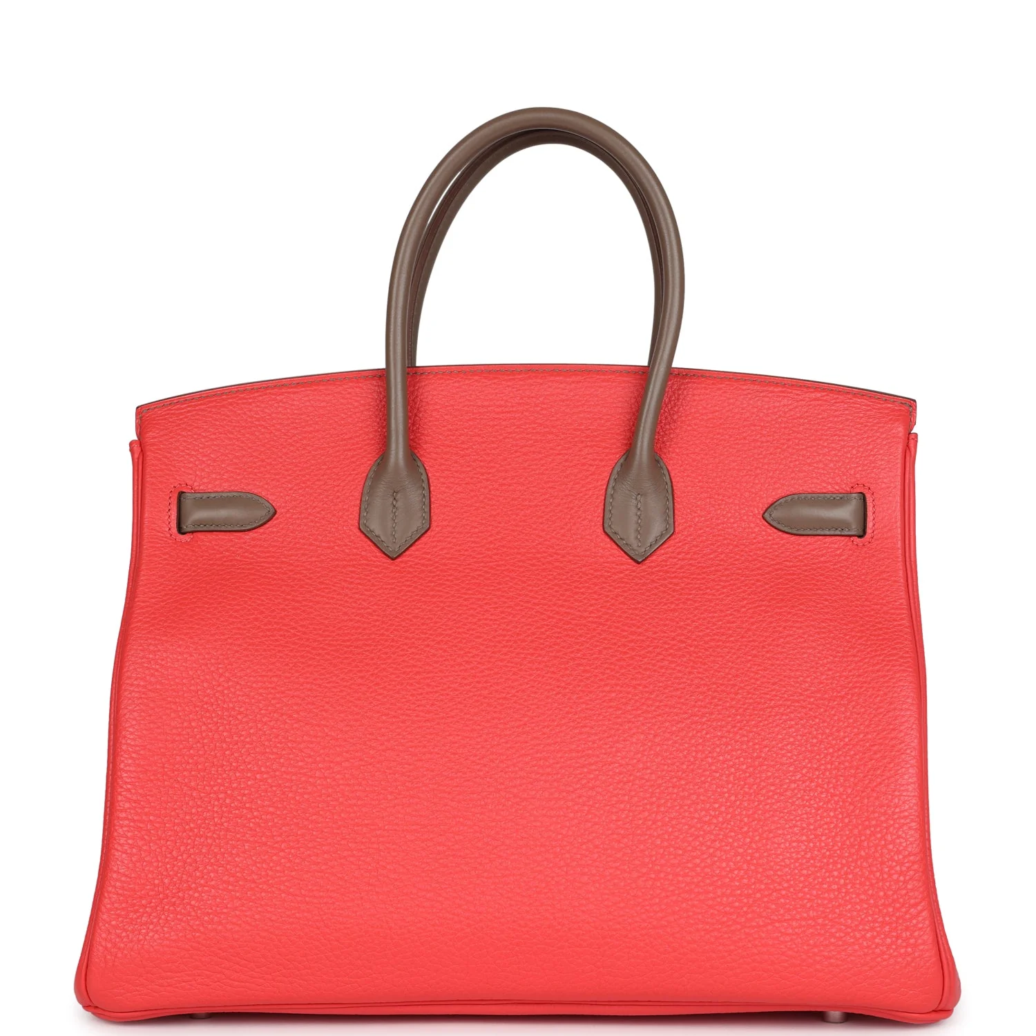 Replicate Hermes Birkin 30 Cascade Rose Jaipur, Etoupe and Argile Swift and Clemence Brushed Palladium Hardware(1:1 replica)