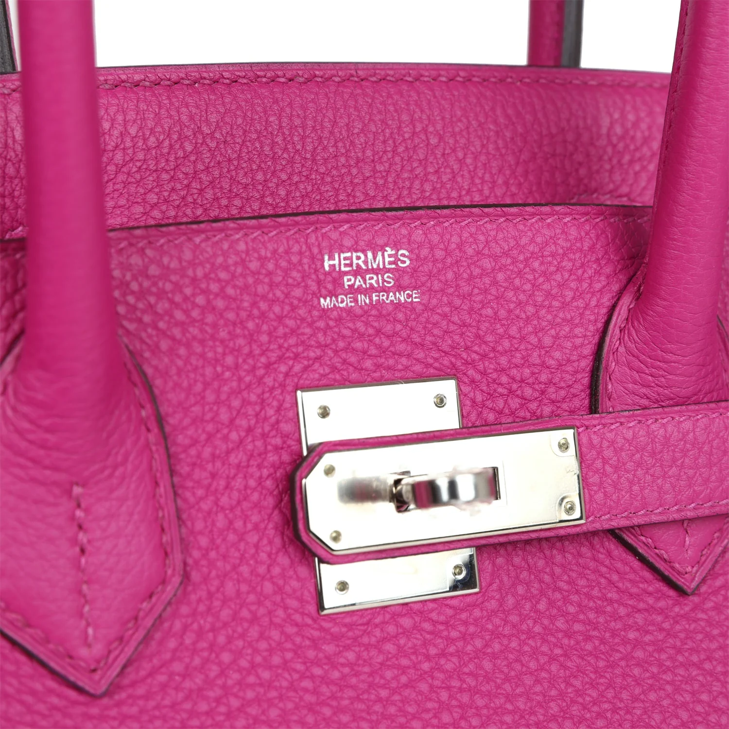 Replicate Hermes Birkin 30 Rose Pourpre Togo Palladium Hardware(1:1 replica)