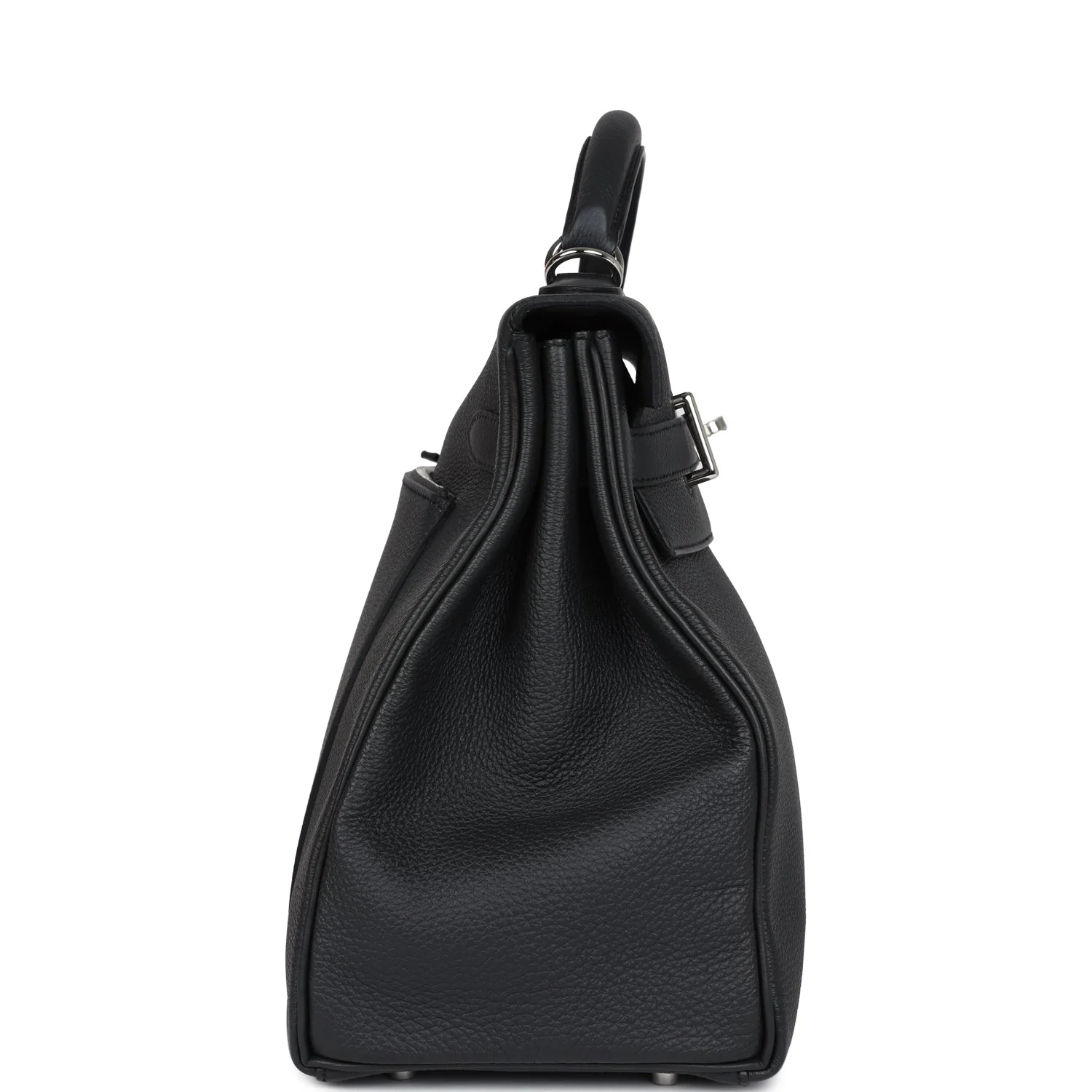 Replicate Hermes Kelly 42 Maxi Plomb Togo Palladium Hardware(1:1 replica)