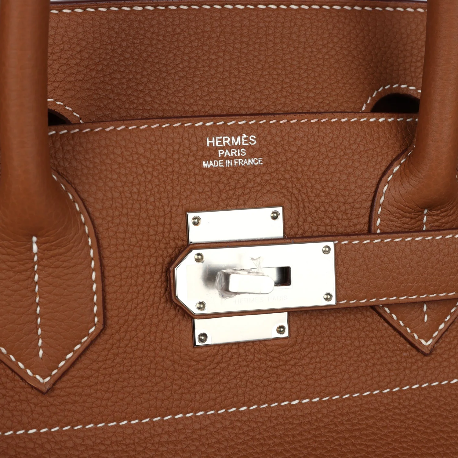 Replicate Hermes Birkin HAC 40 Gold Togo Palladium Hardware(1:1 replica)