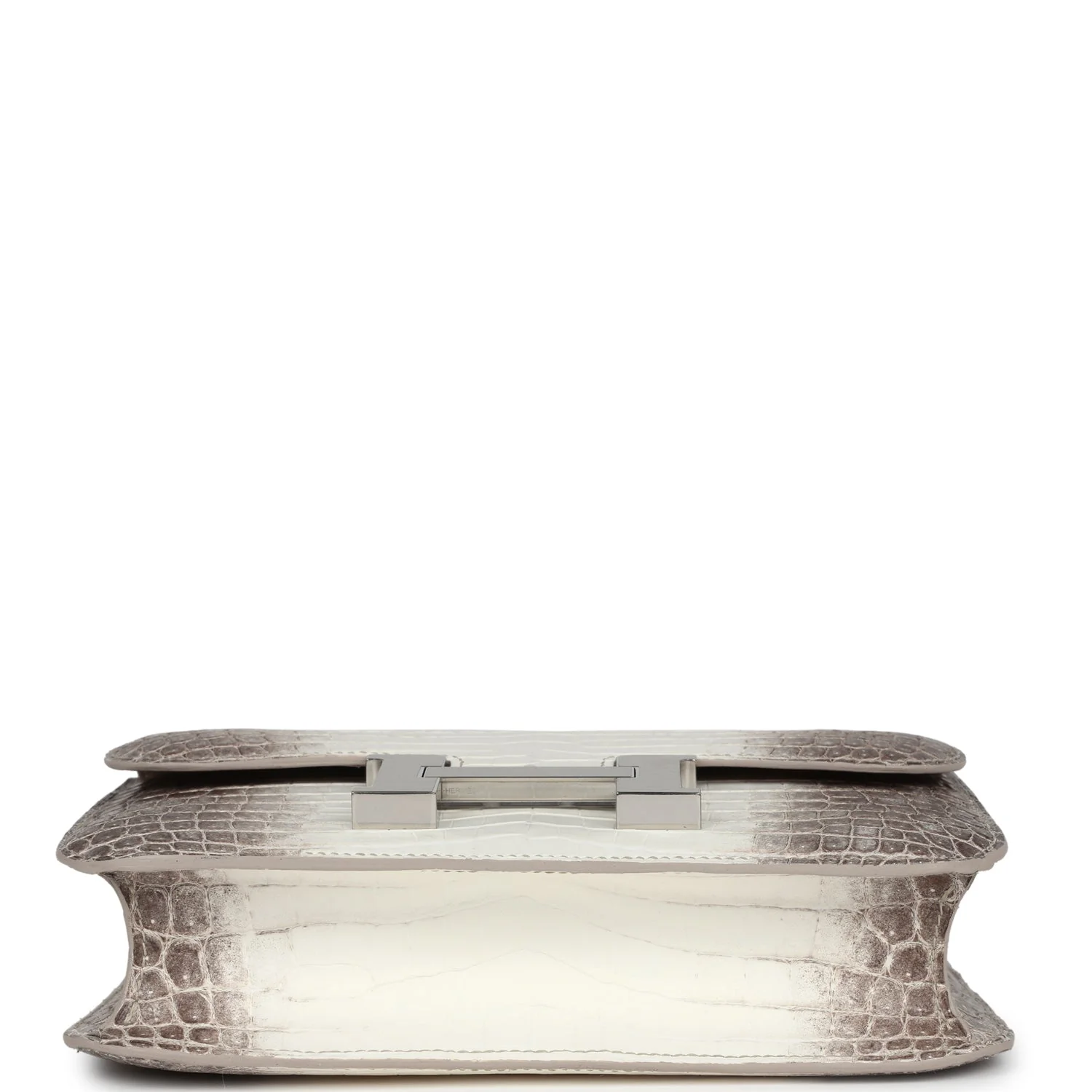 Replicate Hermes Constance 1-24 Himalaya Matte Niloticus Crocodile Palladium Hardware(1:1 replica)