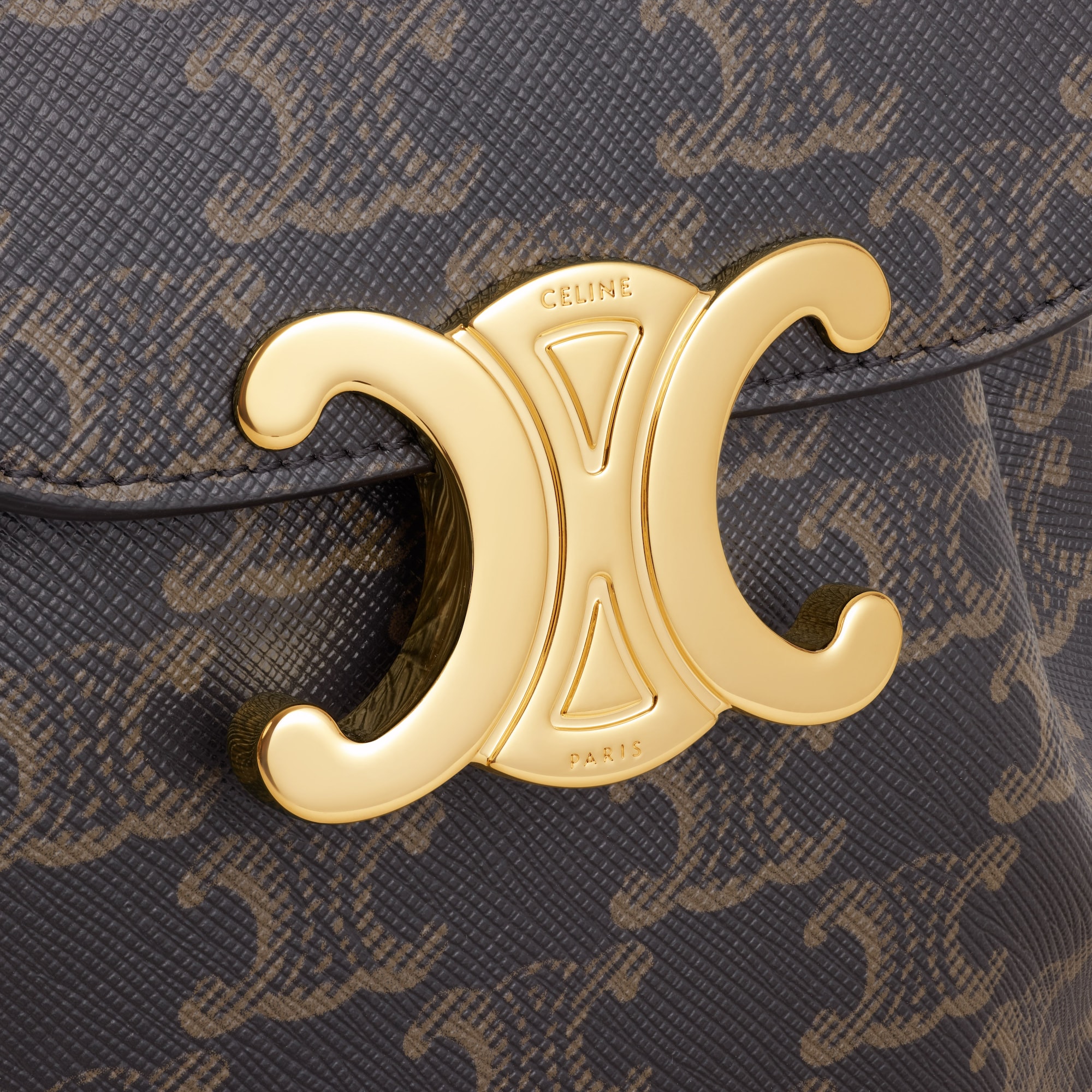 Replicate BACKPACK CELINE BONNIE IN TRIOMPHE CANVAS AND CALFSKIN(1:1 replica)