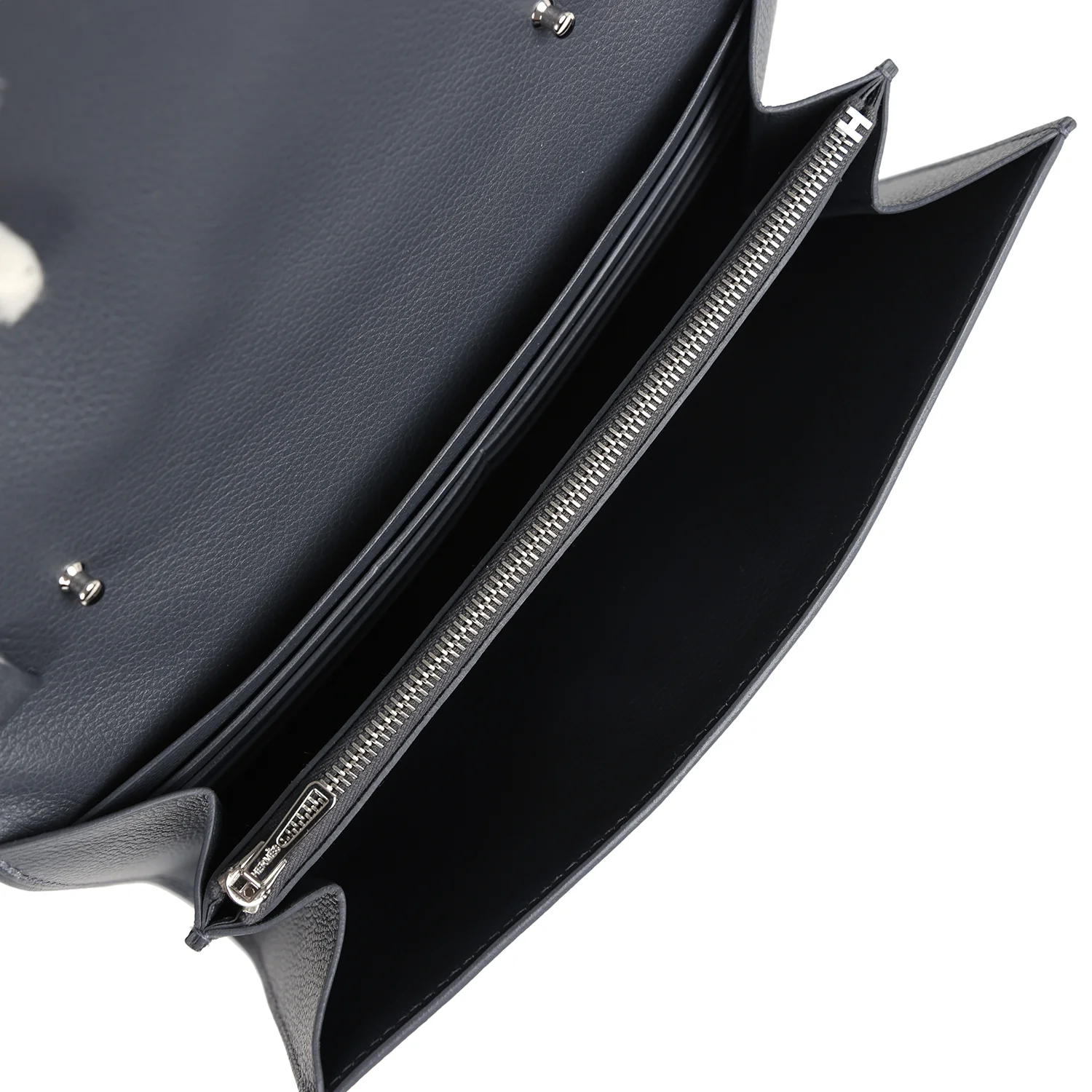 Replicate Hermes Constance Wallet To Go Ardoise Evercolor Palladium Hardware(1:1 replica)