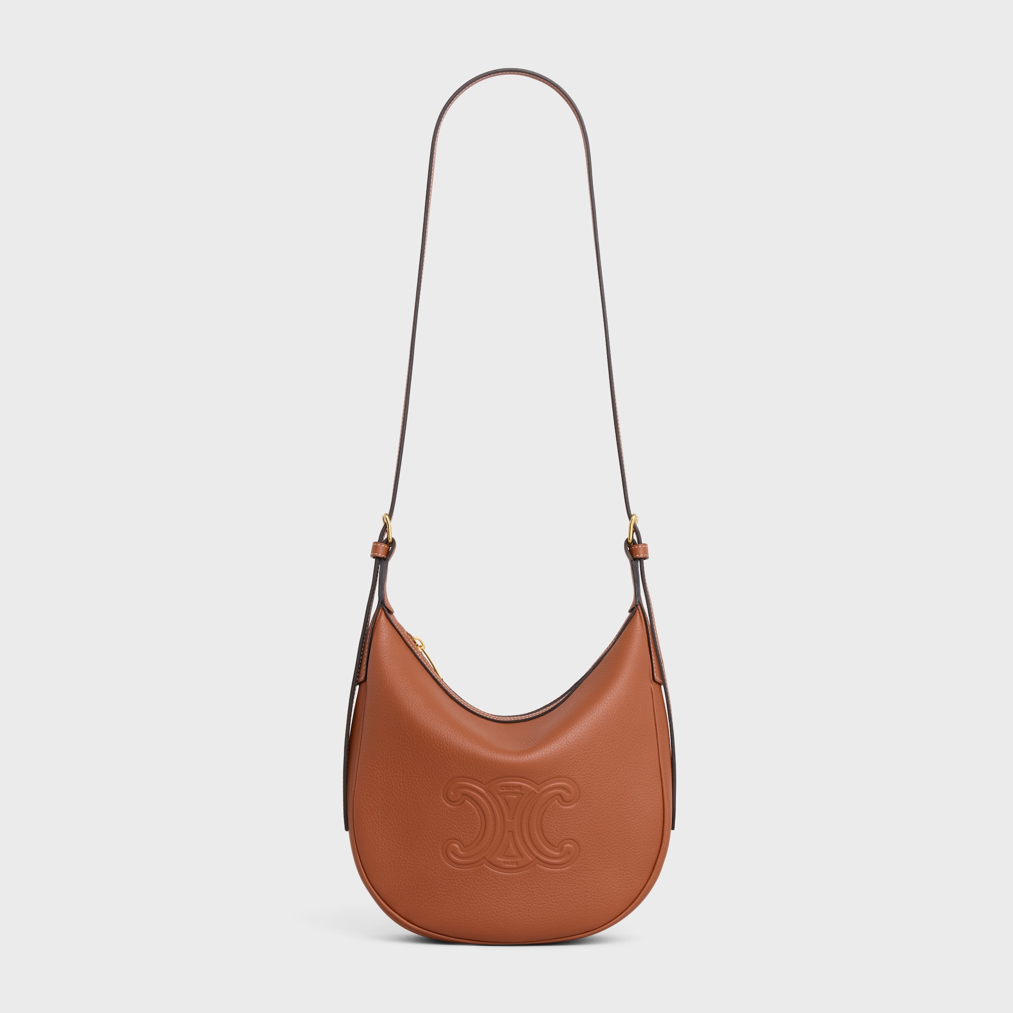 Replicate SMALL HELOÏSE CUIR TRIOMPHE BAG IN SUPPLE GRAINED CALFSKIN(1:1 replica)