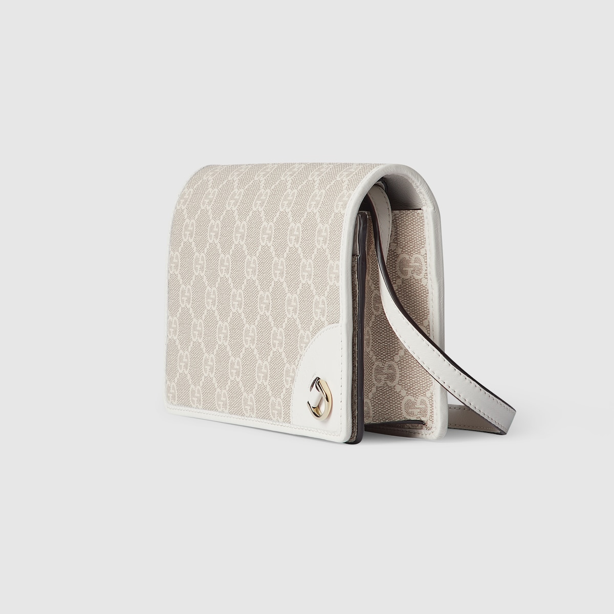 Replicate Gucci GG Emblem Super Mini Shoulder Bag(1:1 replica)