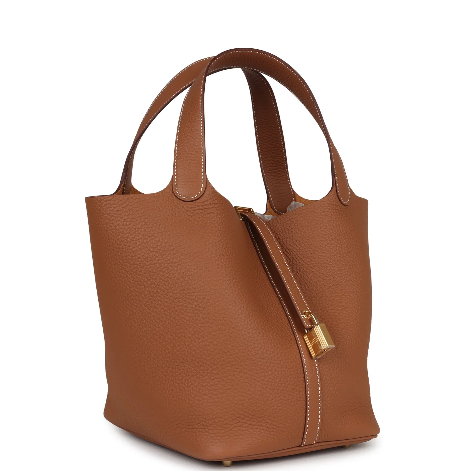 Replicate Hermes Picotin Lock 22 Gold Clemence Gold Hardware(1:1 replica)