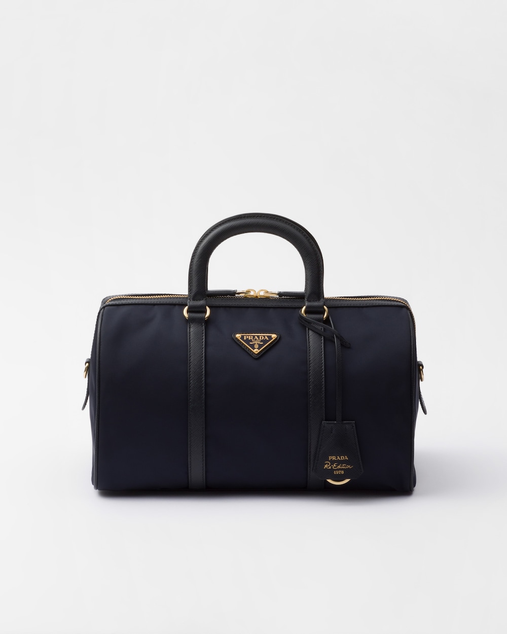 Replicate Prada Re-Edition 1978 Medium Re-Nylon and Saffiano Leather Top-Handle Bag(1:1 replica)