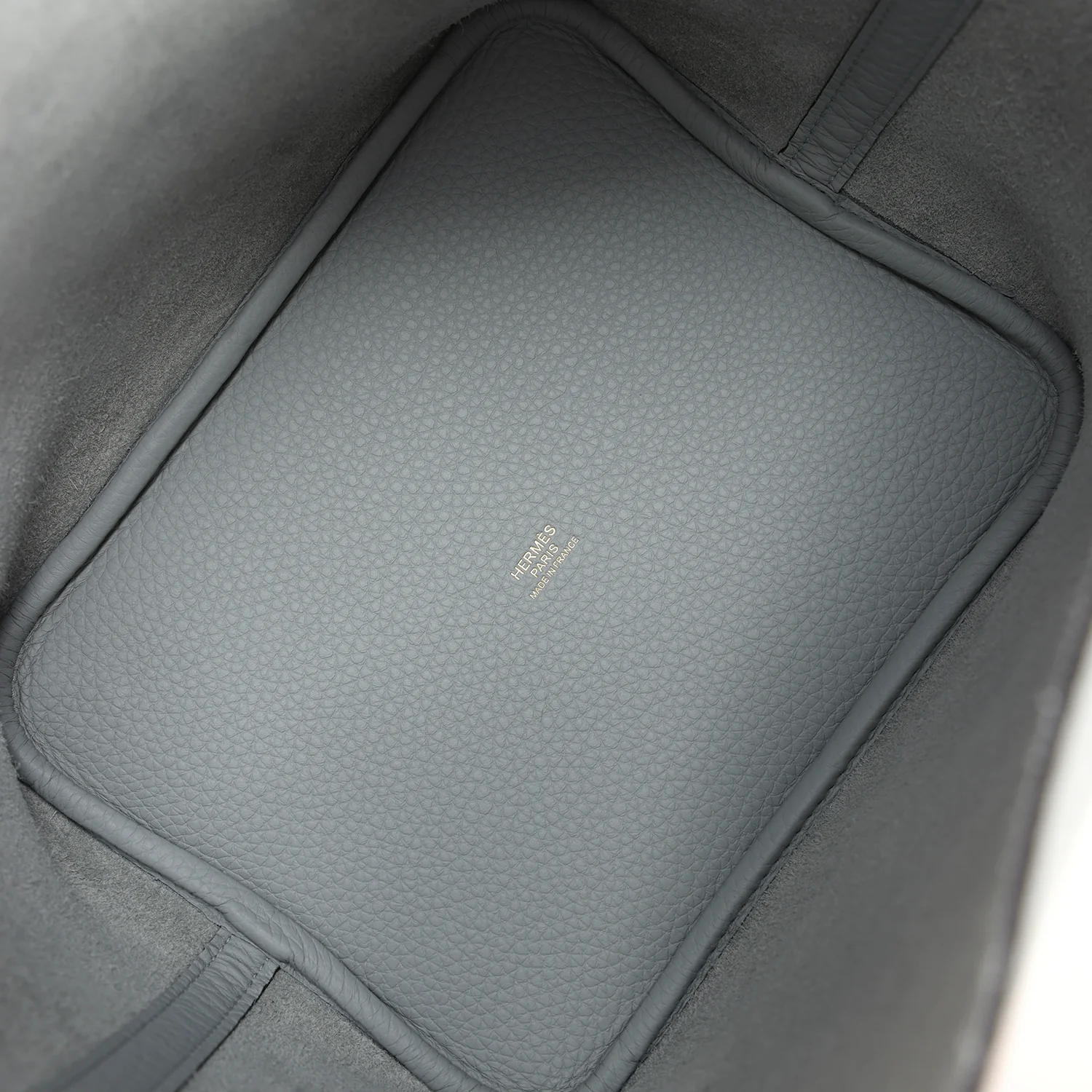 Replicate Hermes Picotin Lock 22 Bleu Glacier Clemence Gold Hardware(1:1 replica)