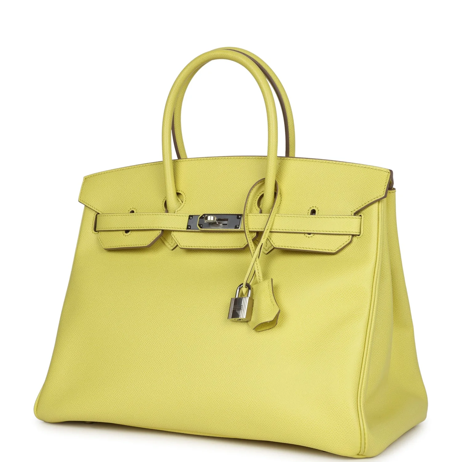 Replicate Hermes Birkin 35 Soufre Epsom Palladium Hardware(1:1 replica)