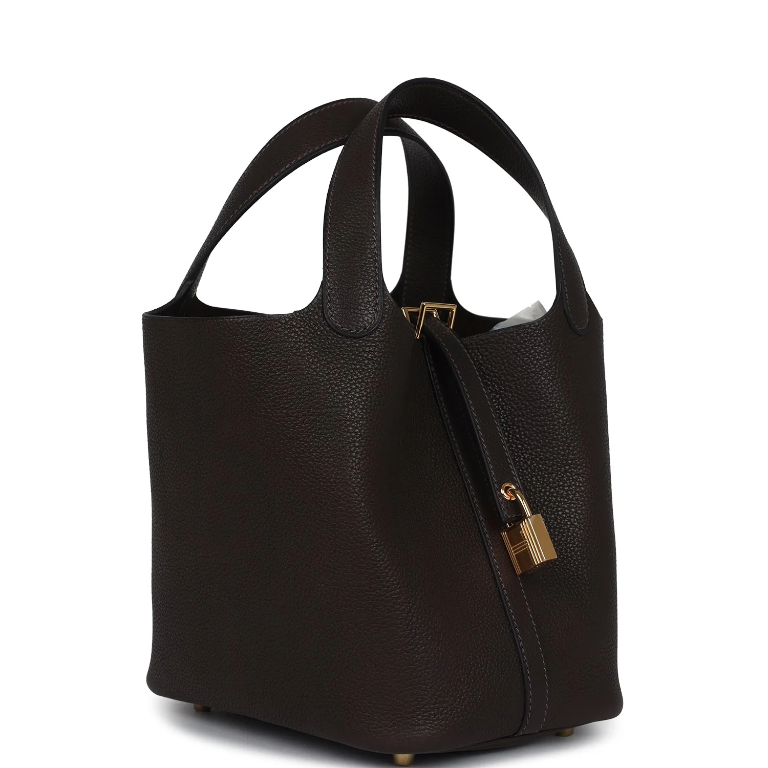 Replicate Hermes Picotin Lock 18 Ebene Barenia Faubourg Gold Hardware(1:1 replica)