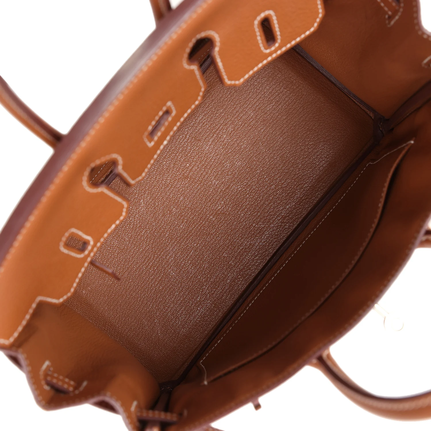 Replicate Hermes Birkin 25 Gold Togo Palladium Hardware(1:1 replica)