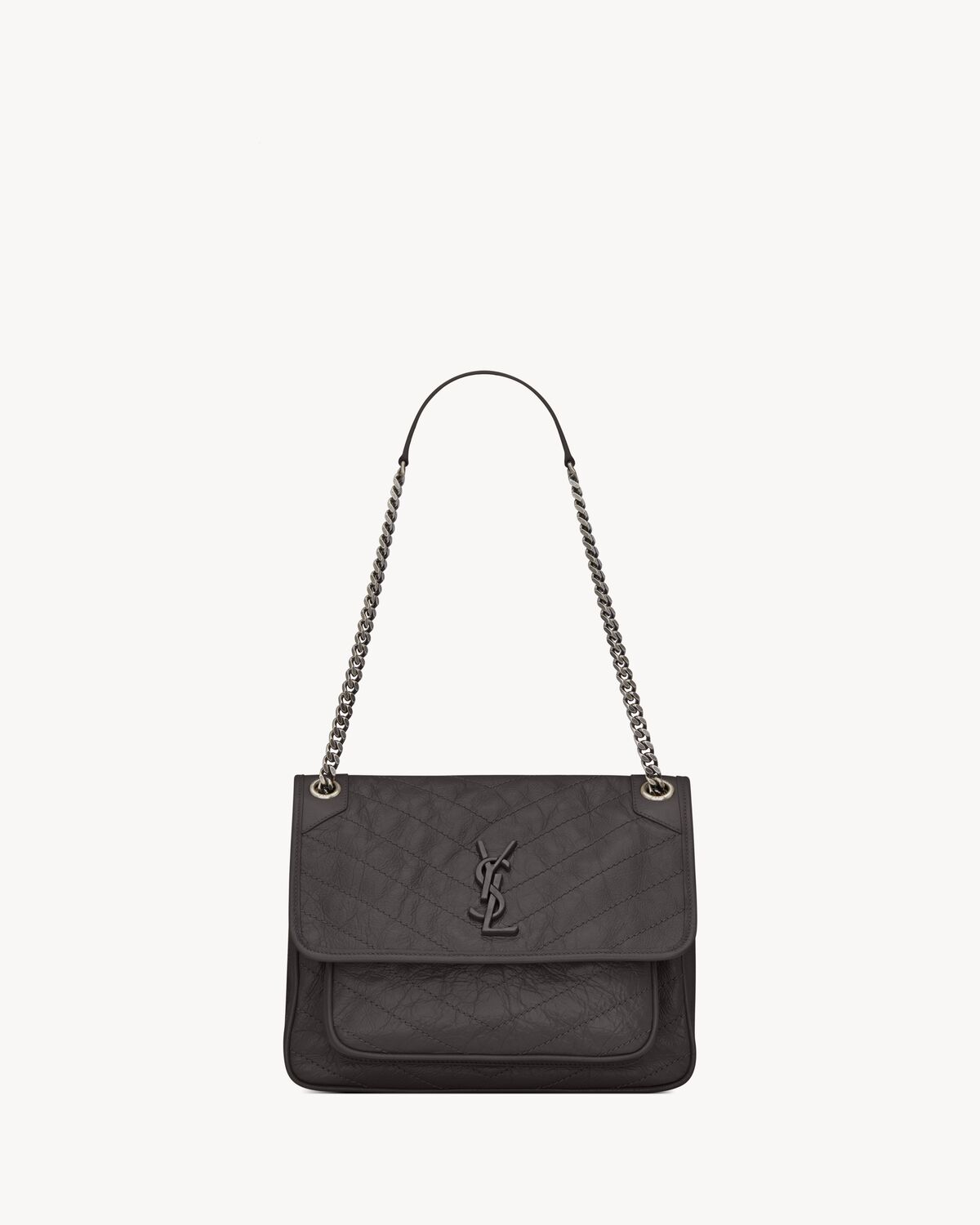 Replicate YSL Niki Medium in Vintage Leather(1:1 replica)