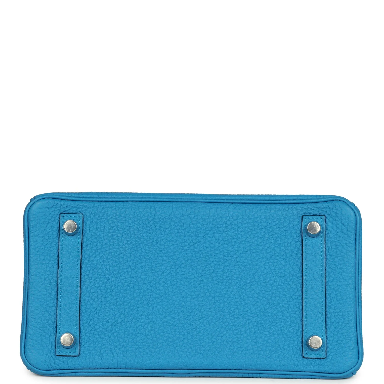 Replicate Hermes Birkin 25 Bleu Zanzibar Togo Palladium Hardware(1:1 replica)