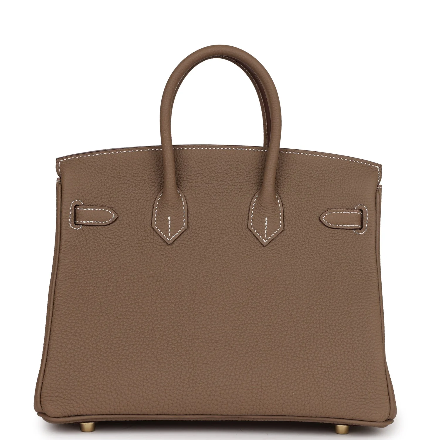 Replicate Hermes Birkin 25 Etoupe Togo Gold Hardware(1:1 replica)
