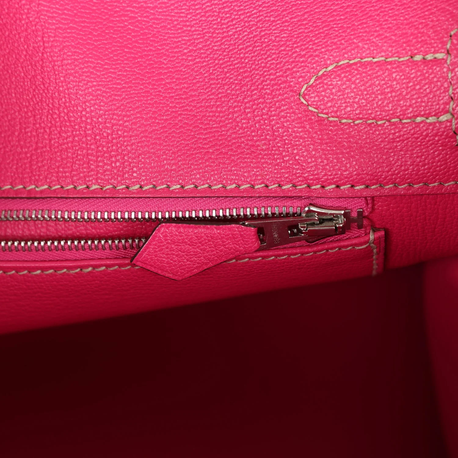 Replicate Hermes Birkin 30 Tosca Candy Epsom Palladium Hardware(1:1 replica)