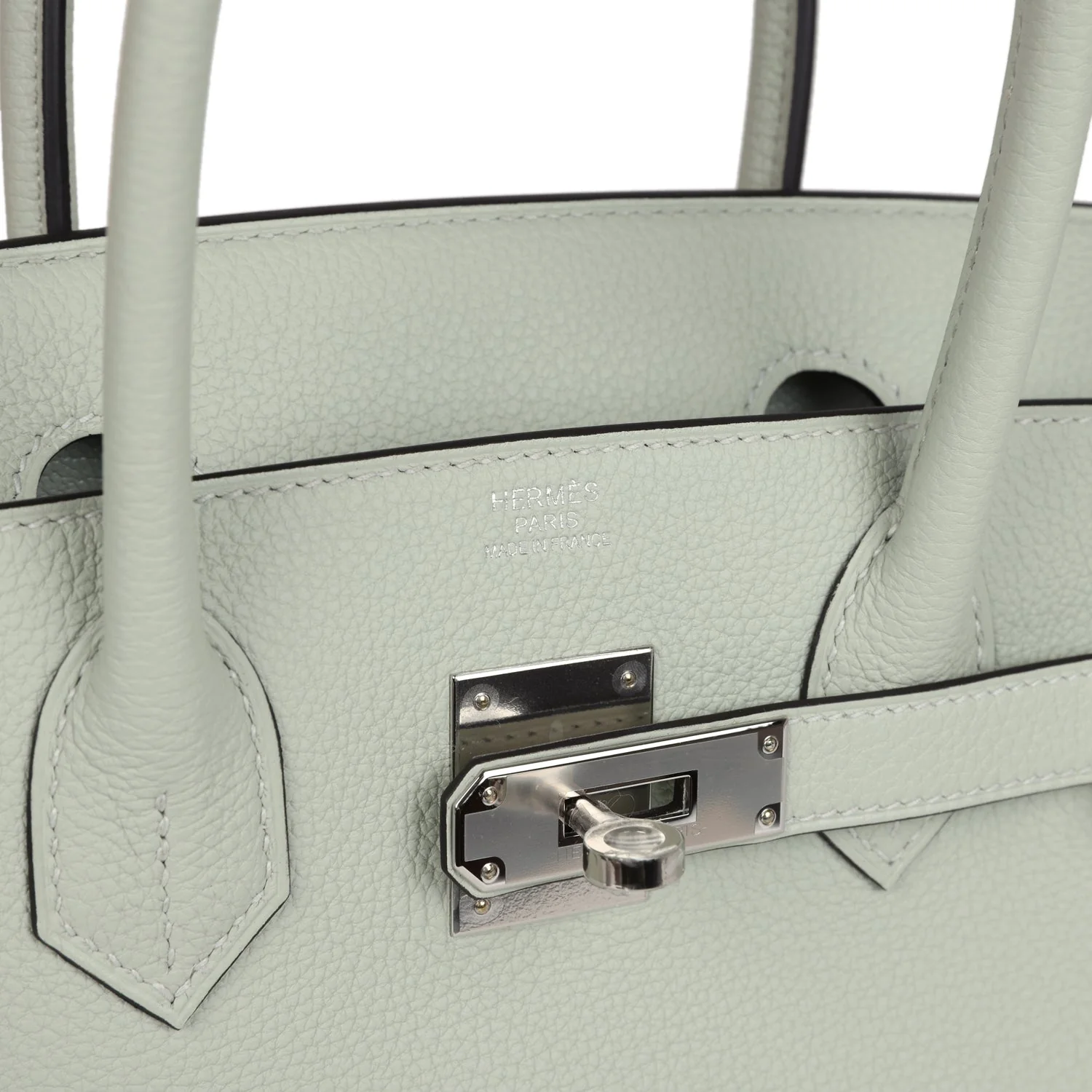 Replicate Hermes Birkin 30 Gris Neve Togo Palladium Hardware(1:1 replica)