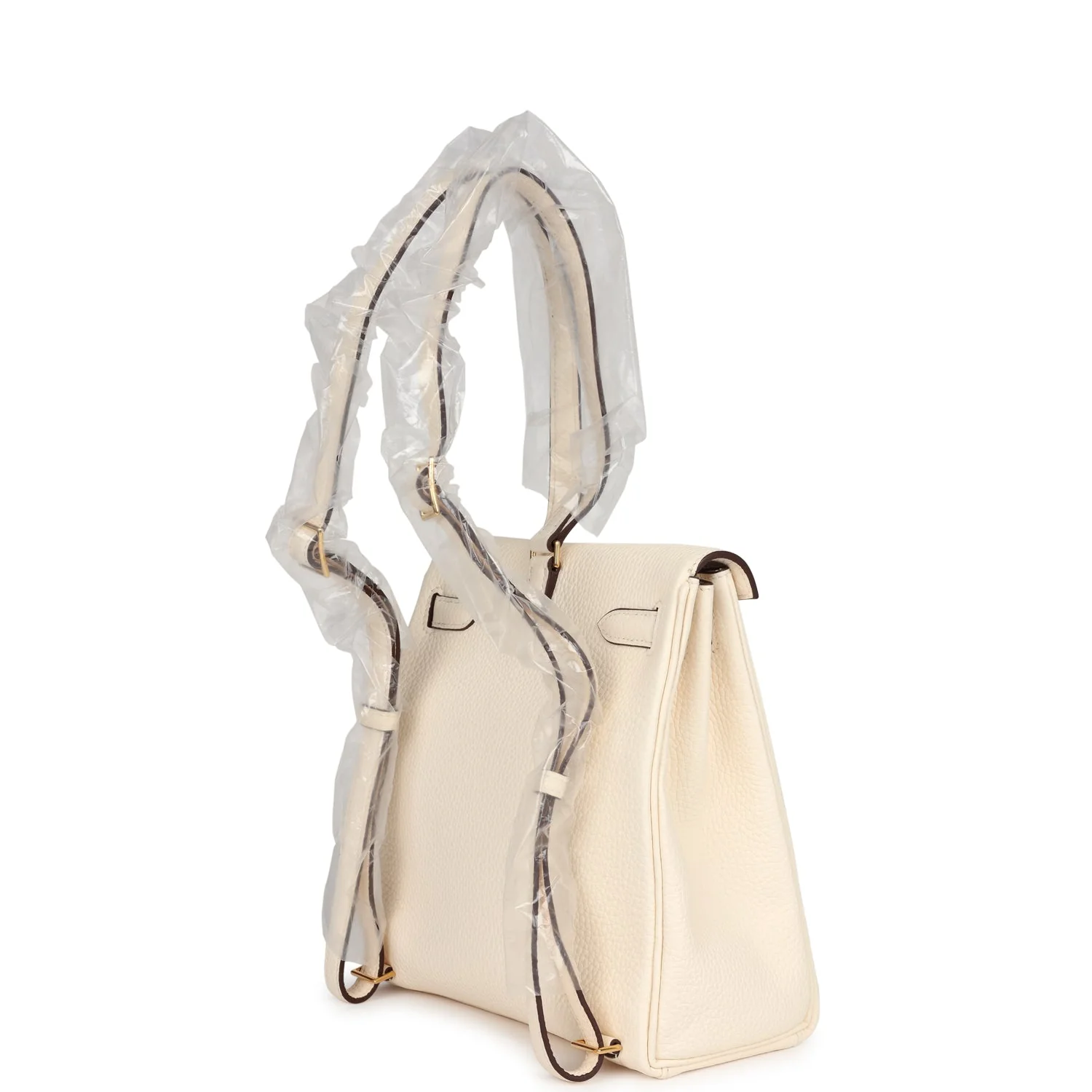 Replicate Hermes Kelly Ado II Backpack Nata Clemence Gold Hardware(1:1 replica)