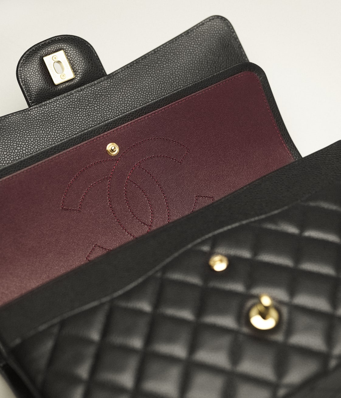 Replicate CHANEL LARGE CLASSIC HANDBAG(1:1 replica)