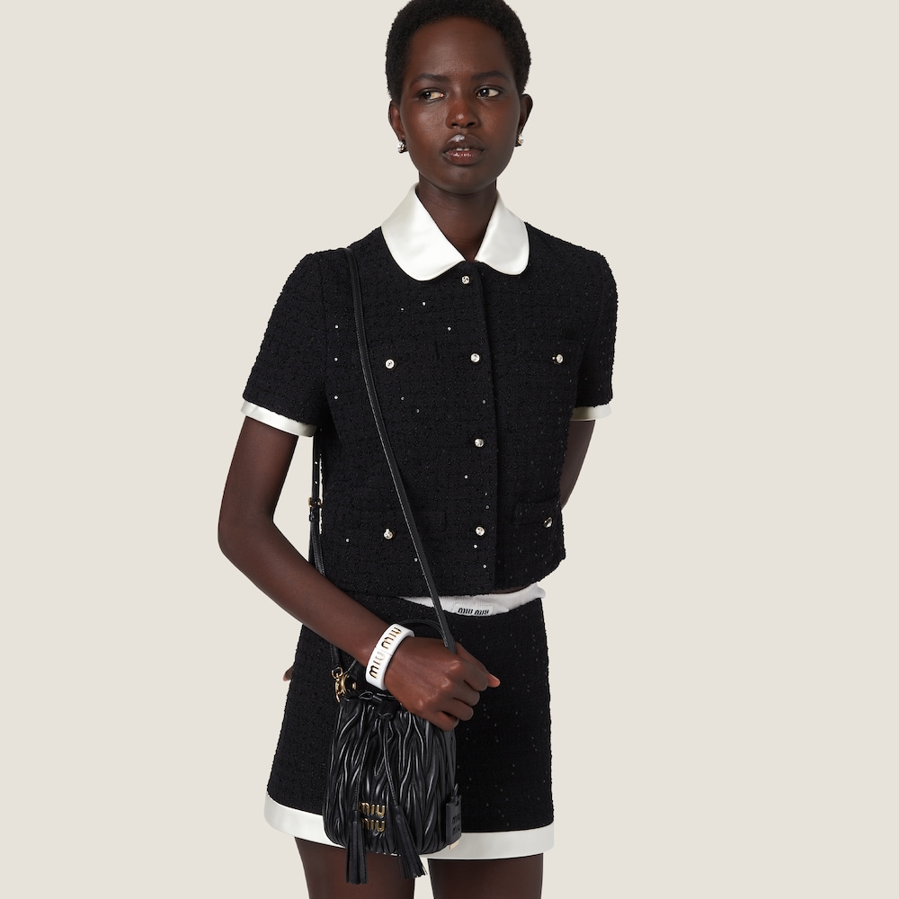 Replicate Matelassé nappa leather bucket bag(1:1 replica)