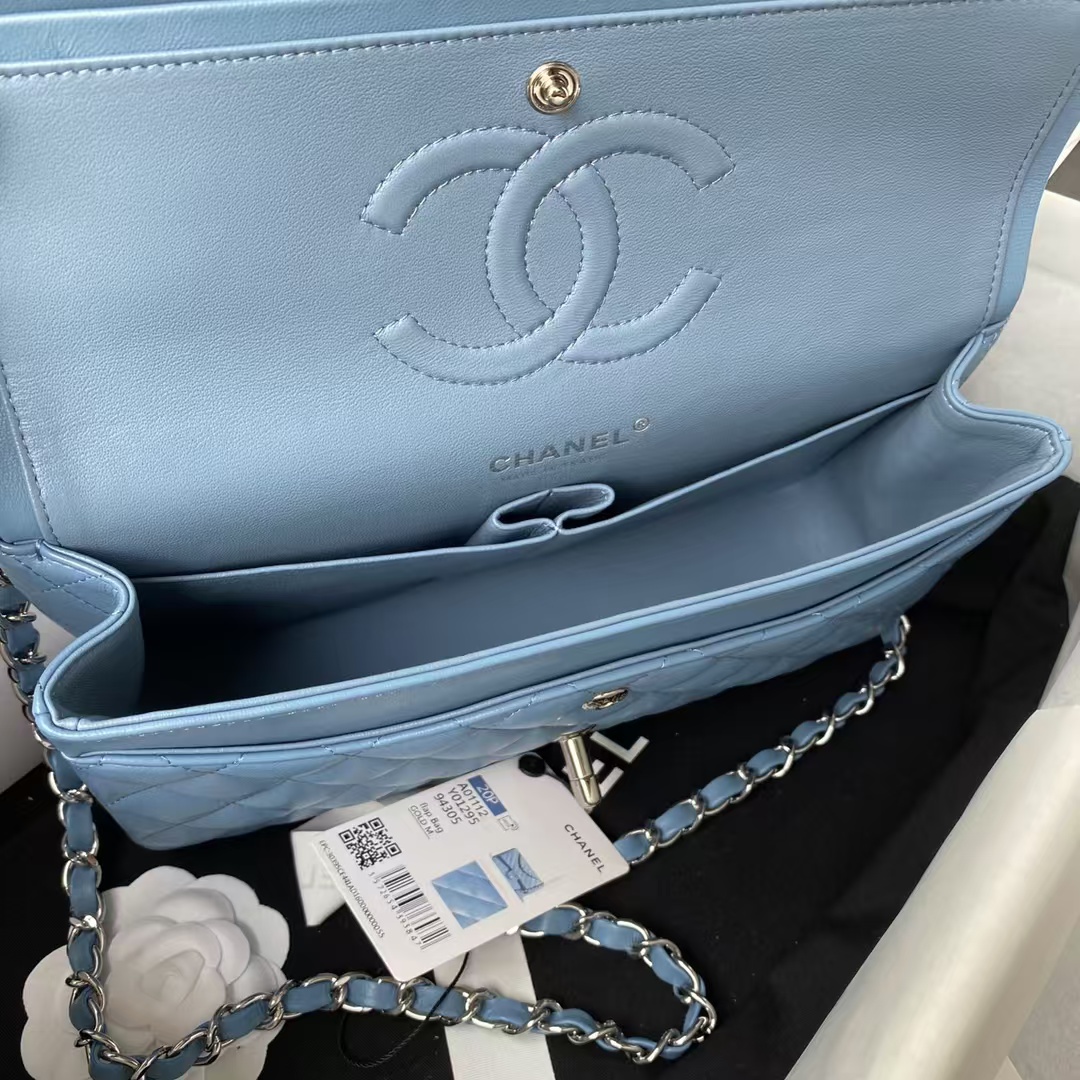 Replicate Chanel Classic 11.12 Handbag Silver Hardware(1:1 replica)