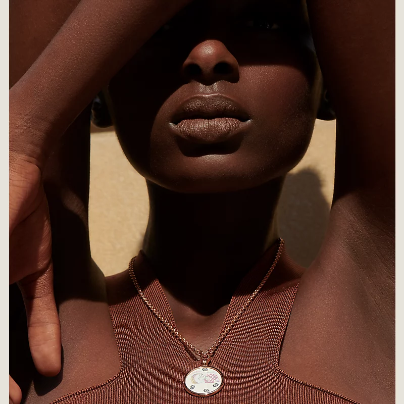 Replicate Medaille Funny Ice Cream necklace, small model(1:1 replica)