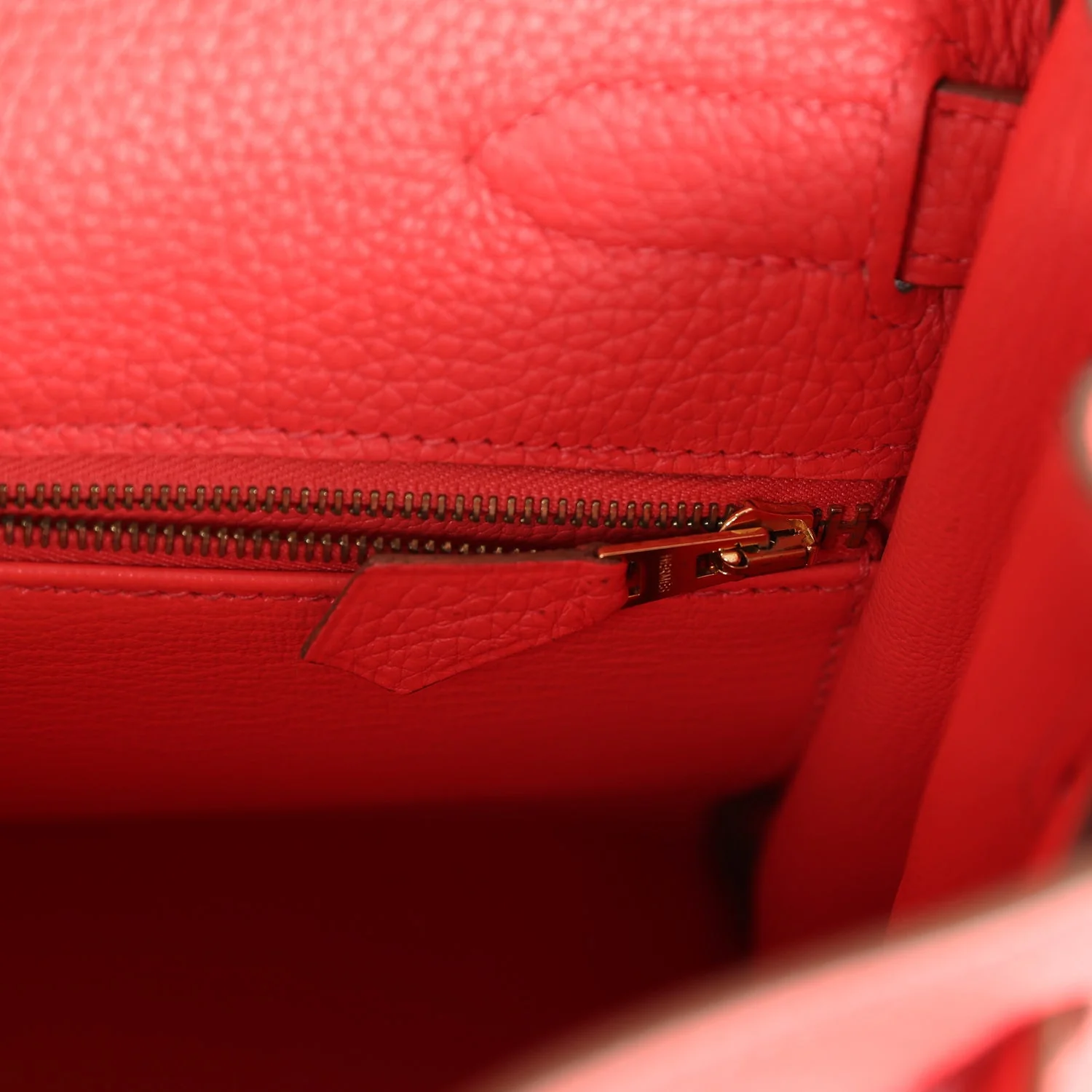 Replicate Hermes Kelly Retourne 28 Rose Jaipur Clemence Gold Hardware(1:1 replica)