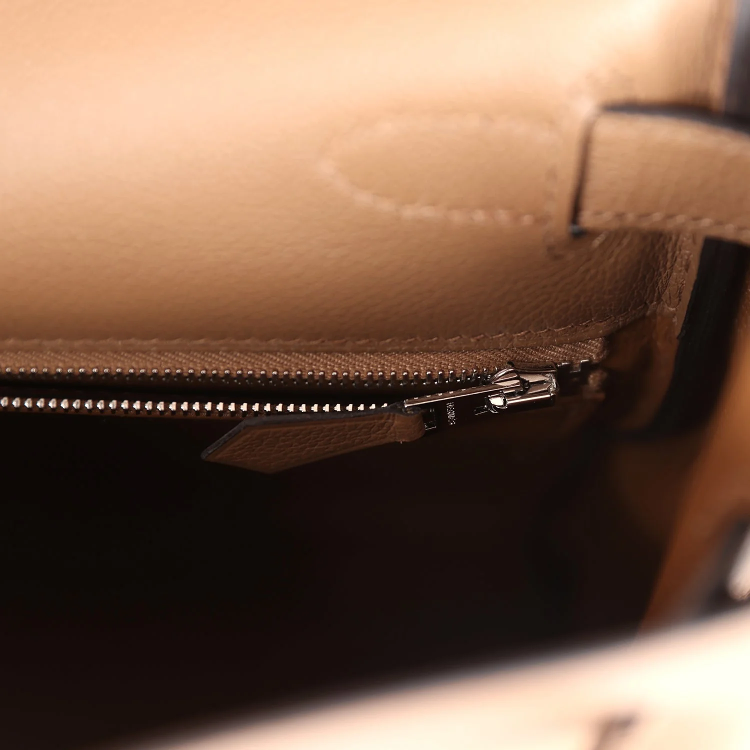 Replicate Hermes Kelly Retourne 28 Alezan Evercolor Palladium Hardware(1:1 replica)