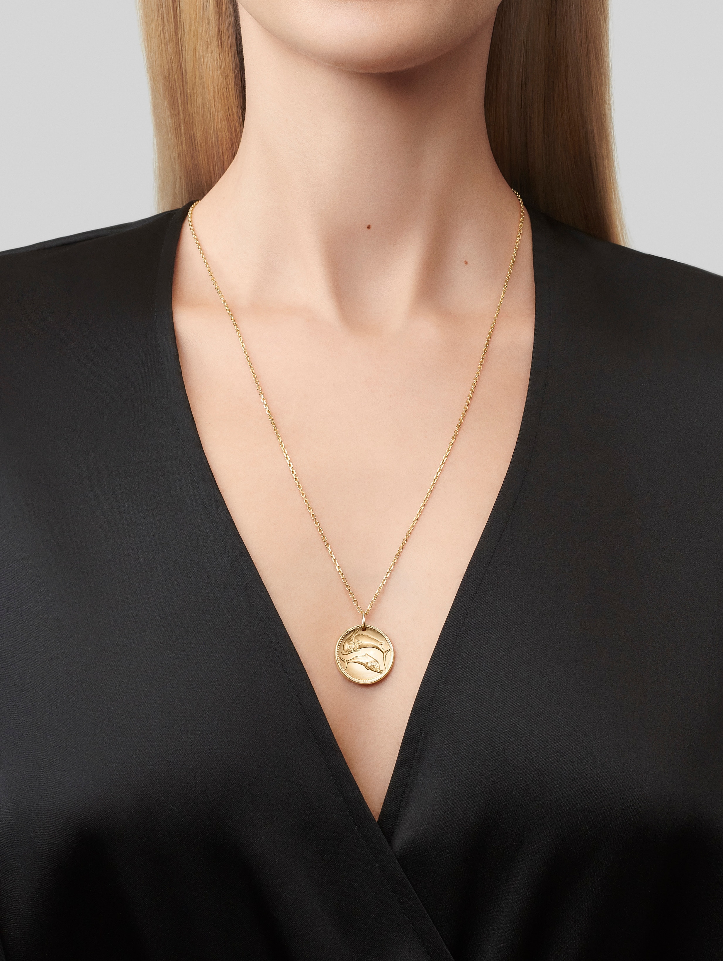 Replicate Zodiaque medal Piscium (Pisces)(1:1 replica)