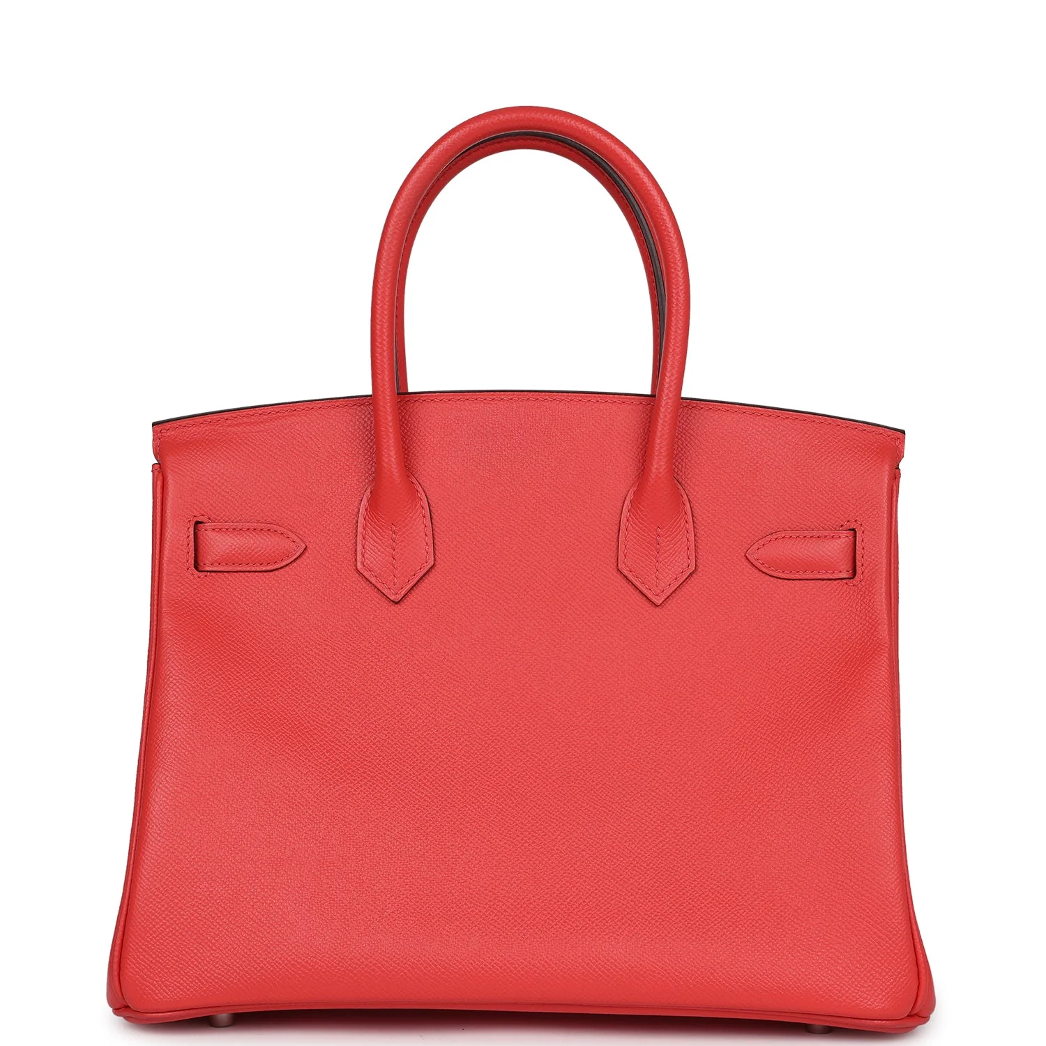 Replicate Hermes Birkin 30 Rose Jaipur Epsom Palladium Hardware(1:1 replica)
