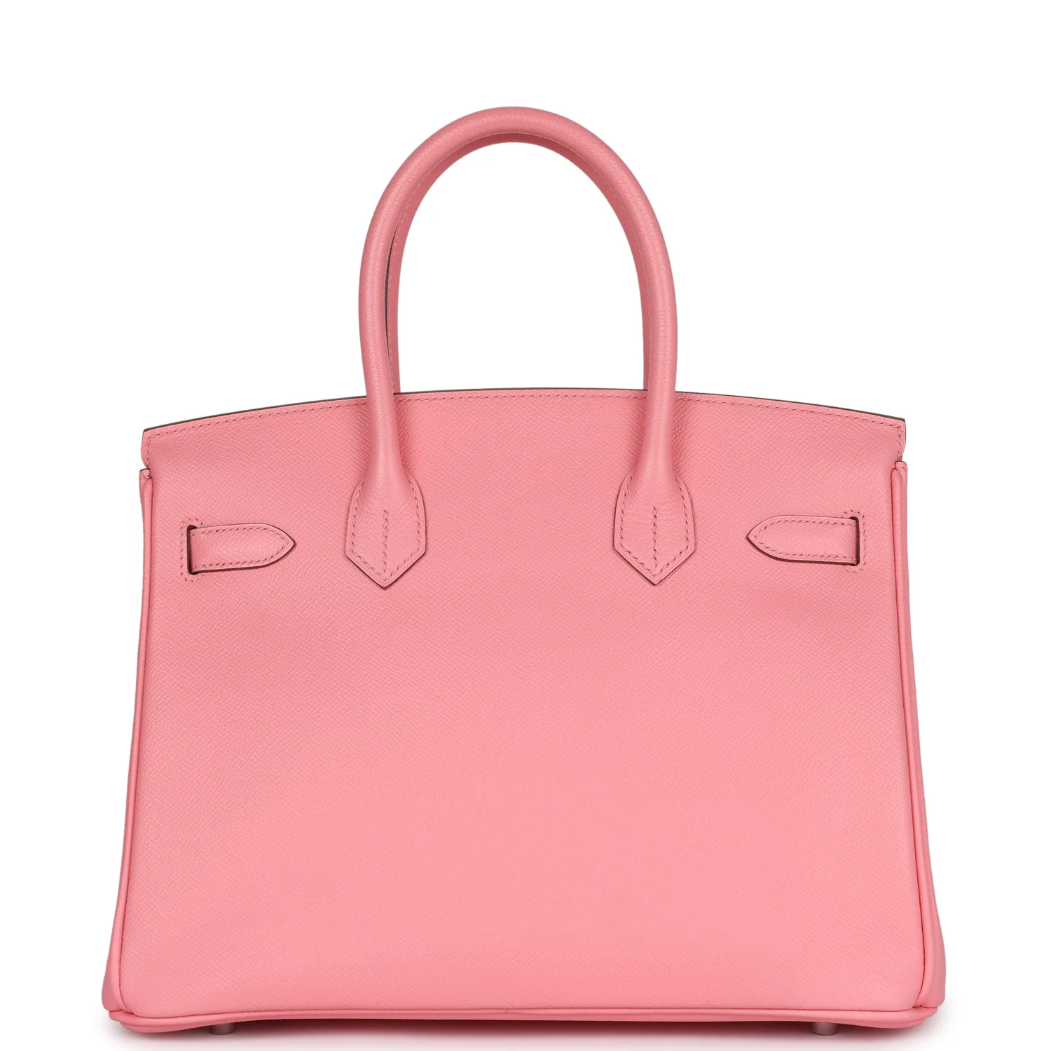 Replicate Hermes Birkin 30 Rose Confetti Epsom Palladium Hardware(1:1 replica)