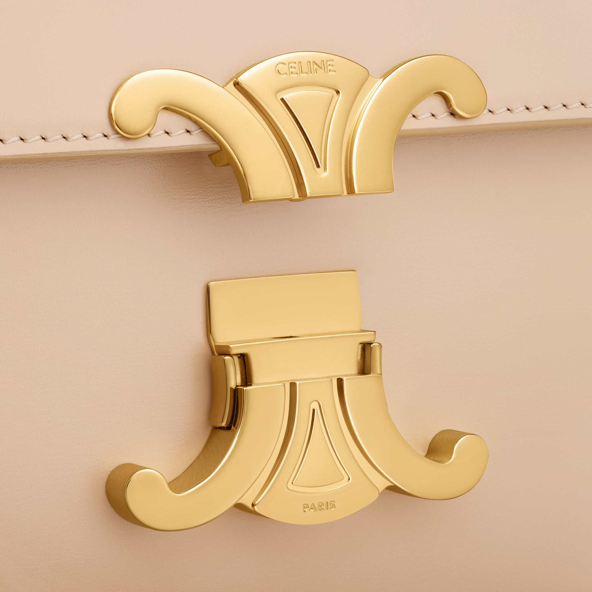 Replicate TEEN TRIOMPHE BAG IN SHINY CALFSKIN(1:1 replica)