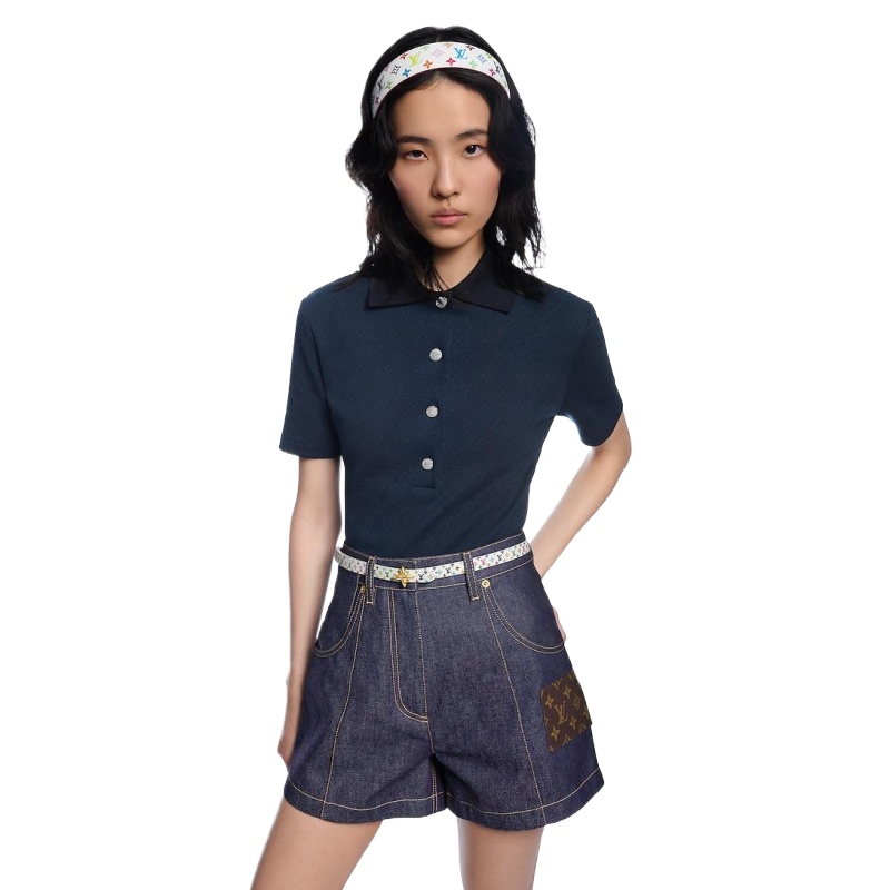 Replicate LV x TM Mini Flowergram 15mm Reversible Belt(1:1 replica)