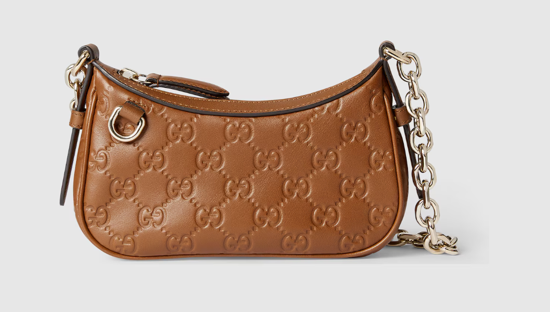 Replicate GG Emblem mini shoulder bag Style ‎847091 AAFDV 2718   (1:1 replica)